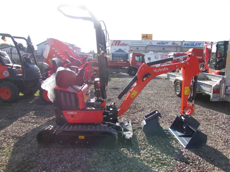 Kubota U 10-5 Side Lever Minibagger 21.500 EUR - Minigravemaskine: billede 4 Kubota U 10-5 Side Lever Minibagger 21.500 EUR - Minigravemaskine: billede 4
