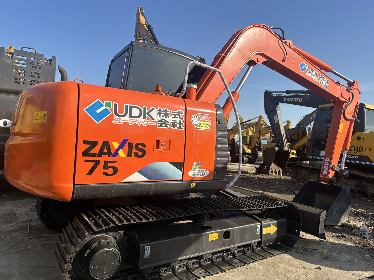 HITACHI ZX75 - Bæltegravemaskine: billede 1 HITACHI ZX75 - Bæltegravemaskine: billede 1