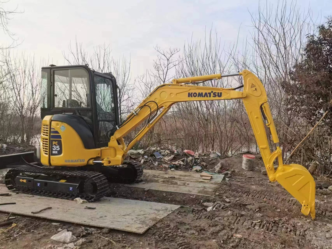 KOMATSU PC 35 MR - Minigravemaskine: billede 1 KOMATSU PC 35 MR - Minigravemaskine: billede 1