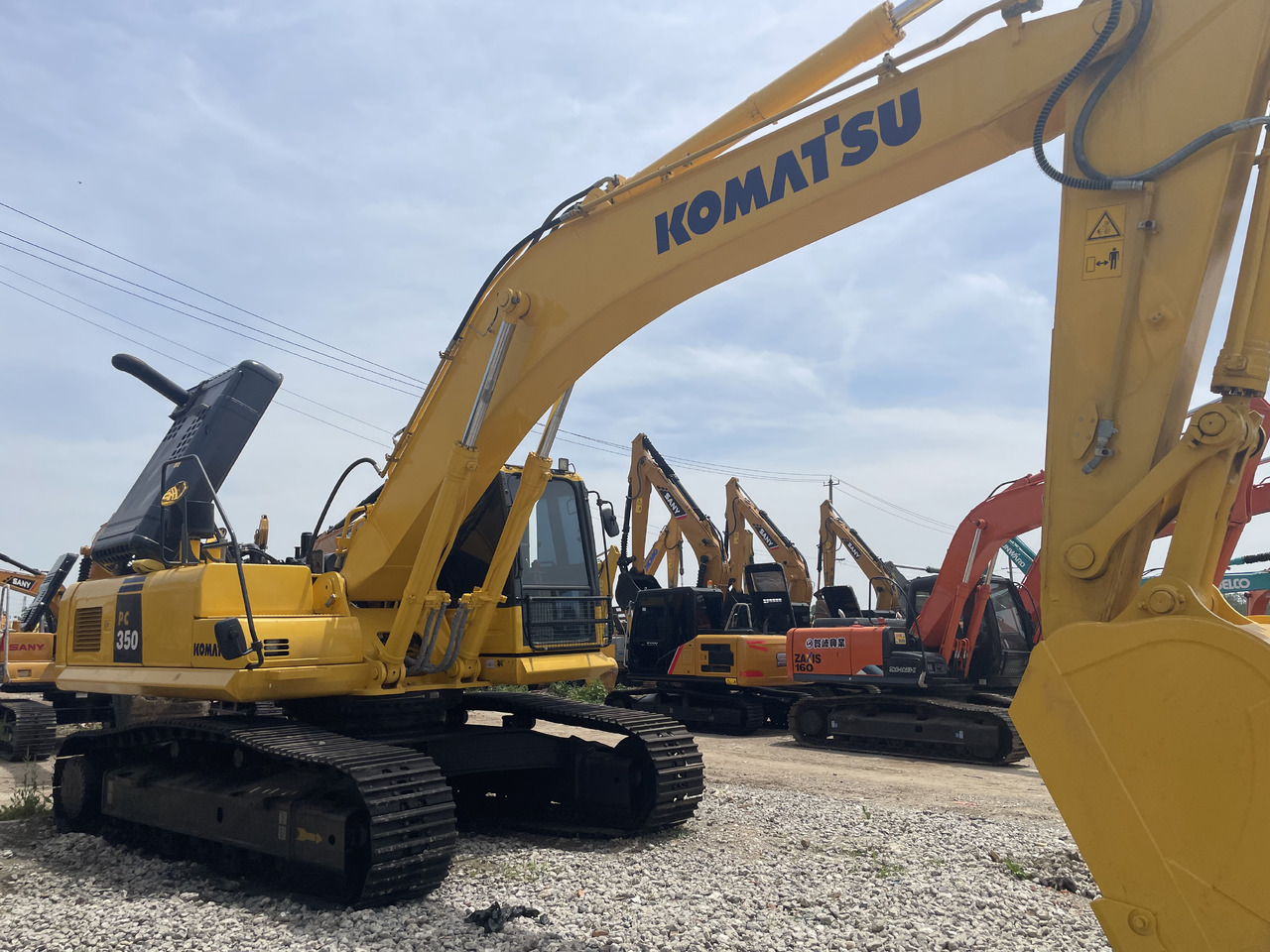 KOMATSU PC350-8 - Bæltegravemaskine: billede 3 KOMATSU PC350-8 - Bæltegravemaskine: billede 3