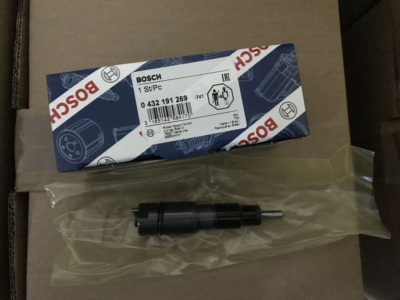 Bosch 2018 0060175121 Mercedes-Benz AXOR-ATEGO-ACTROS MERCEDES - Injector for Lastbil: billede 3 Bosch 2018 0060175121 Mercedes-Benz AXOR-ATEGO-ACTROS MERCEDES - Injector for Lastbil: billede 3