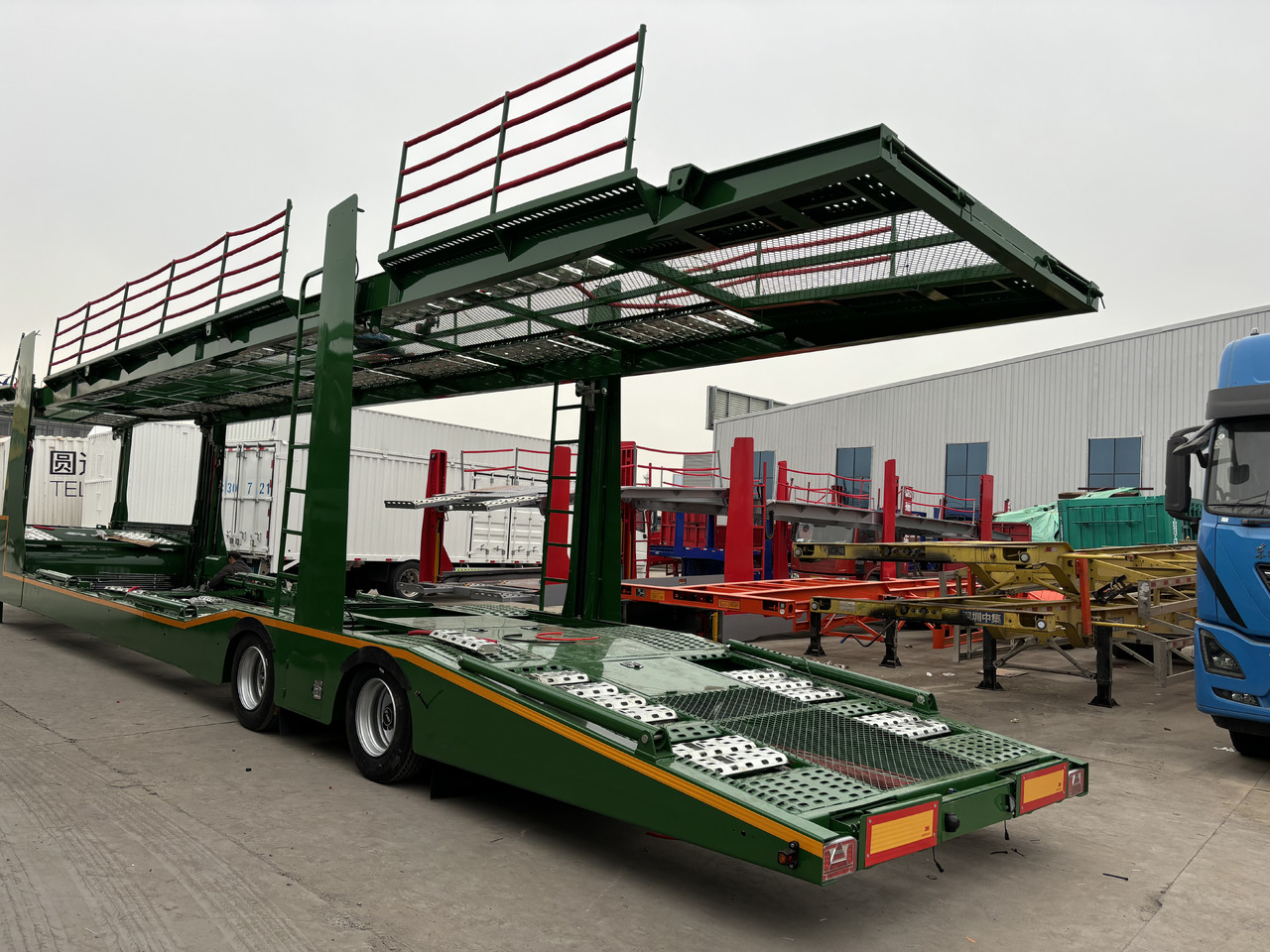 - Biltransportør sættevogn: billede 2 - Biltransportør sættevogn: billede 2