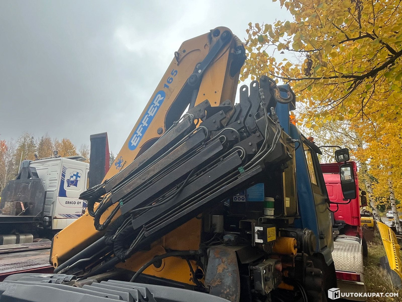 Effer 165 crane and Sisu SK200 lorry included, Kouvola - Lastbil med lad, Lastbil med kran: billede 2 Effer 165 crane and Sisu SK200 lorry included, Kouvola - Lastbil med lad, Lastbil med kran: billede 2