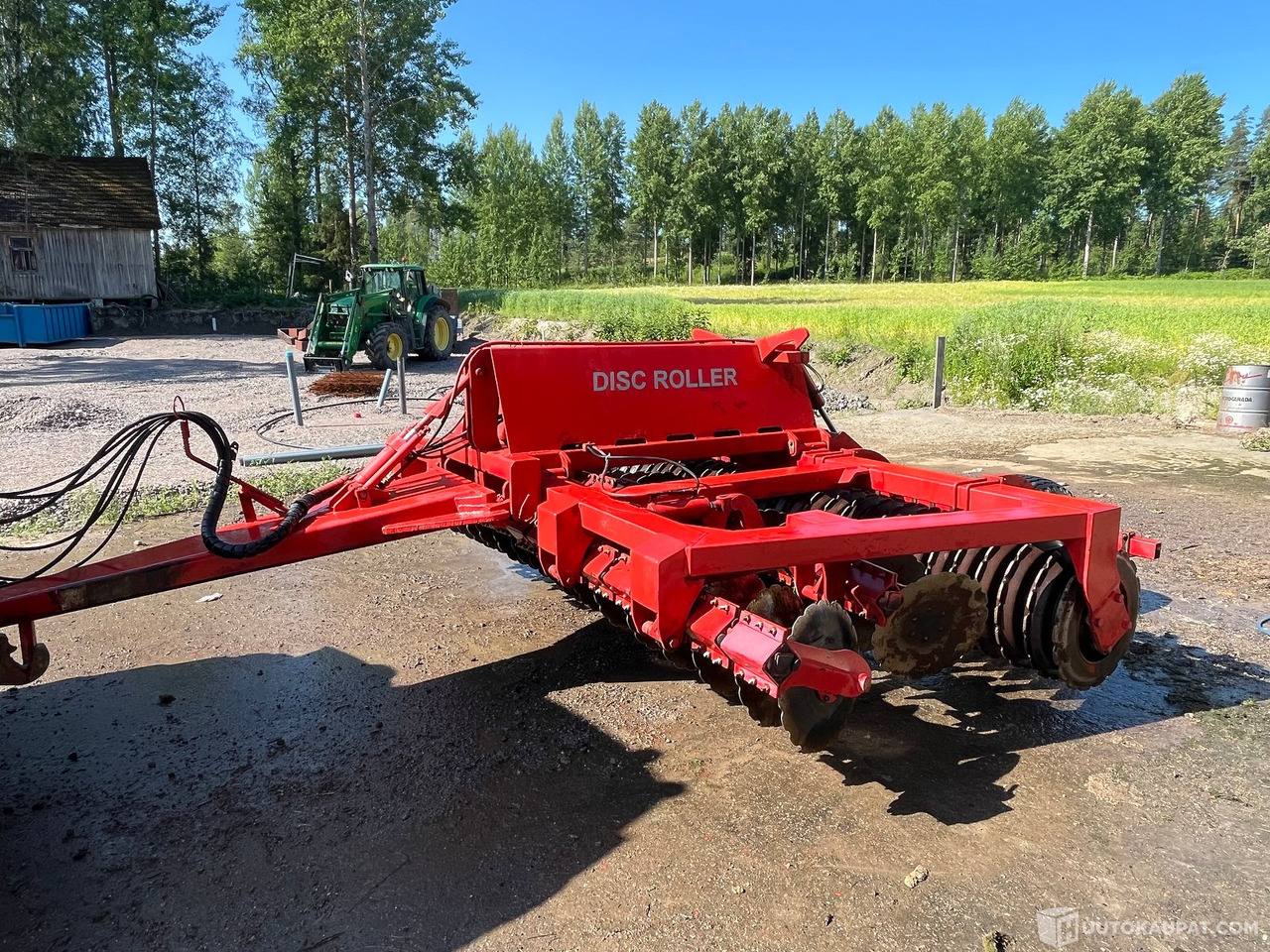 He-Va hydraulisesti nouseva lautasmuokkain, 2005, Sipoo - Tallerkenharve: billede 1 He-Va hydraulisesti nouseva lautasmuokkain, 2005, Sipoo - Tallerkenharve: billede 1