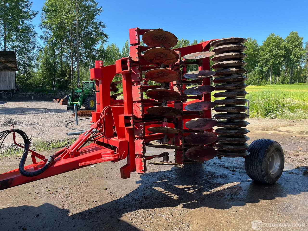 He-Va hydraulisesti nouseva lautasmuokkain, 2005, Sipoo - Tallerkenharve: billede 2 He-Va hydraulisesti nouseva lautasmuokkain, 2005, Sipoo - Tallerkenharve: billede 2