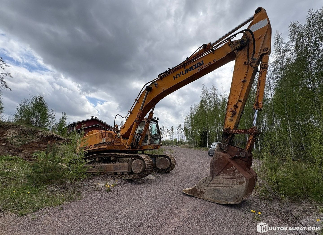Hyundai Robex 420 LC, tracked excavator, 1995, Mäntsälä - Bæltegravemaskine: billede 2 Hyundai Robex 420 LC, tracked excavator, 1995, Mäntsälä - Bæltegravemaskine: billede 2