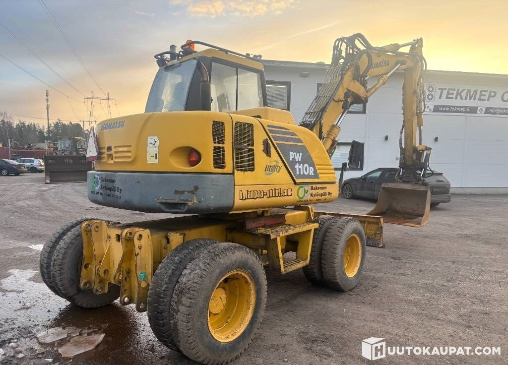 Komatsu PW110, 2007, 11,800 h wheeled excavator, Lieto - Hjulgravemaskine: billede 3 Komatsu PW110, 2007, 11,800 h wheeled excavator, Lieto - Hjulgravemaskine: billede 3
