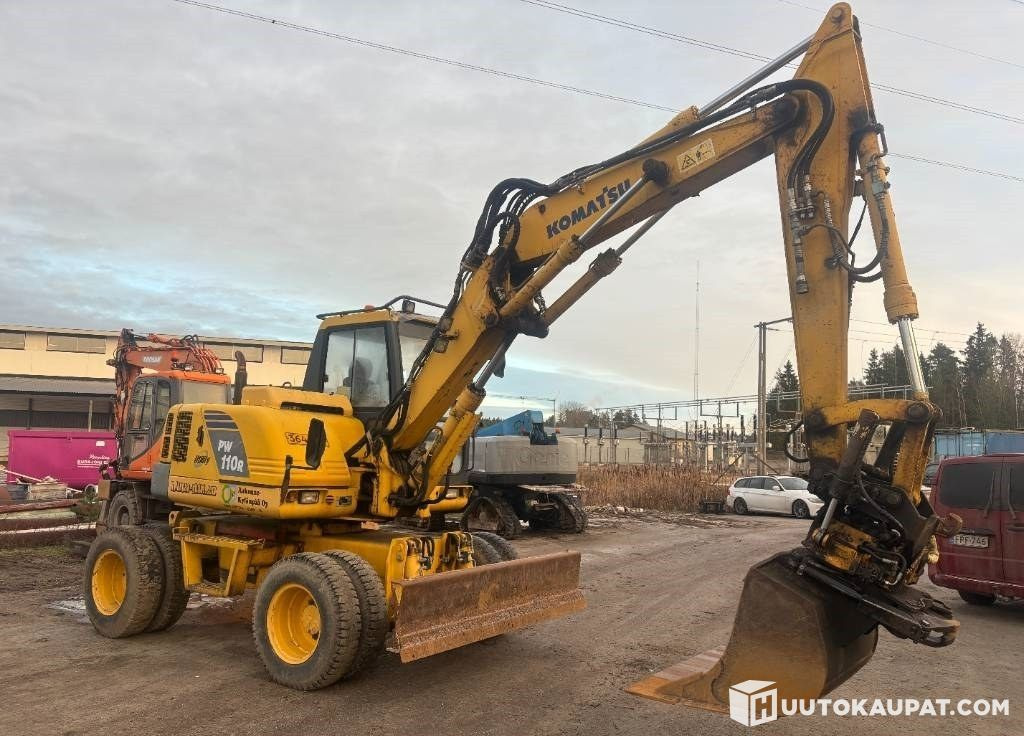 Komatsu PW110, 2007, 11,800 h wheeled excavator, Lieto - Hjulgravemaskine: billede 2 Komatsu PW110, 2007, 11,800 h wheeled excavator, Lieto - Hjulgravemaskine: billede 2