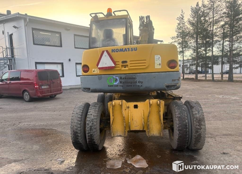 Komatsu PW110, 2007, 11,800 h wheeled excavator, Lieto - Hjulgravemaskine: billede 4 Komatsu PW110, 2007, 11,800 h wheeled excavator, Lieto - Hjulgravemaskine: billede 4