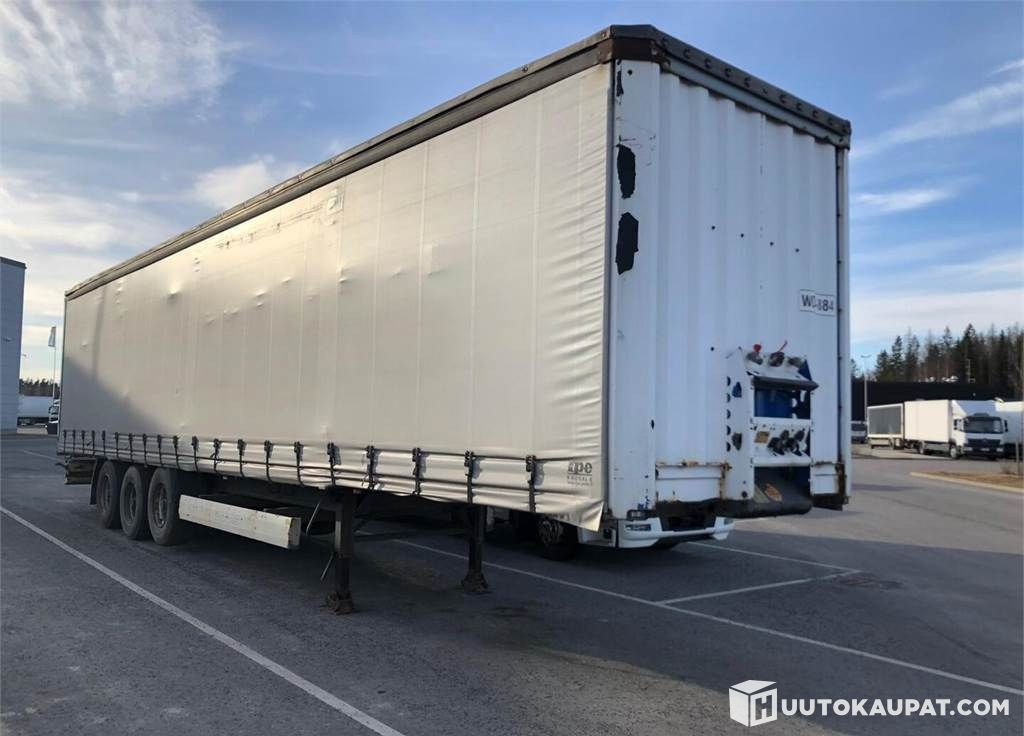 Krone SDP 27 baler semi-trailer, 2007, Vantaa - Gardintrailer: billede 1 Krone SDP 27 baler semi-trailer, 2007, Vantaa - Gardintrailer: billede 1