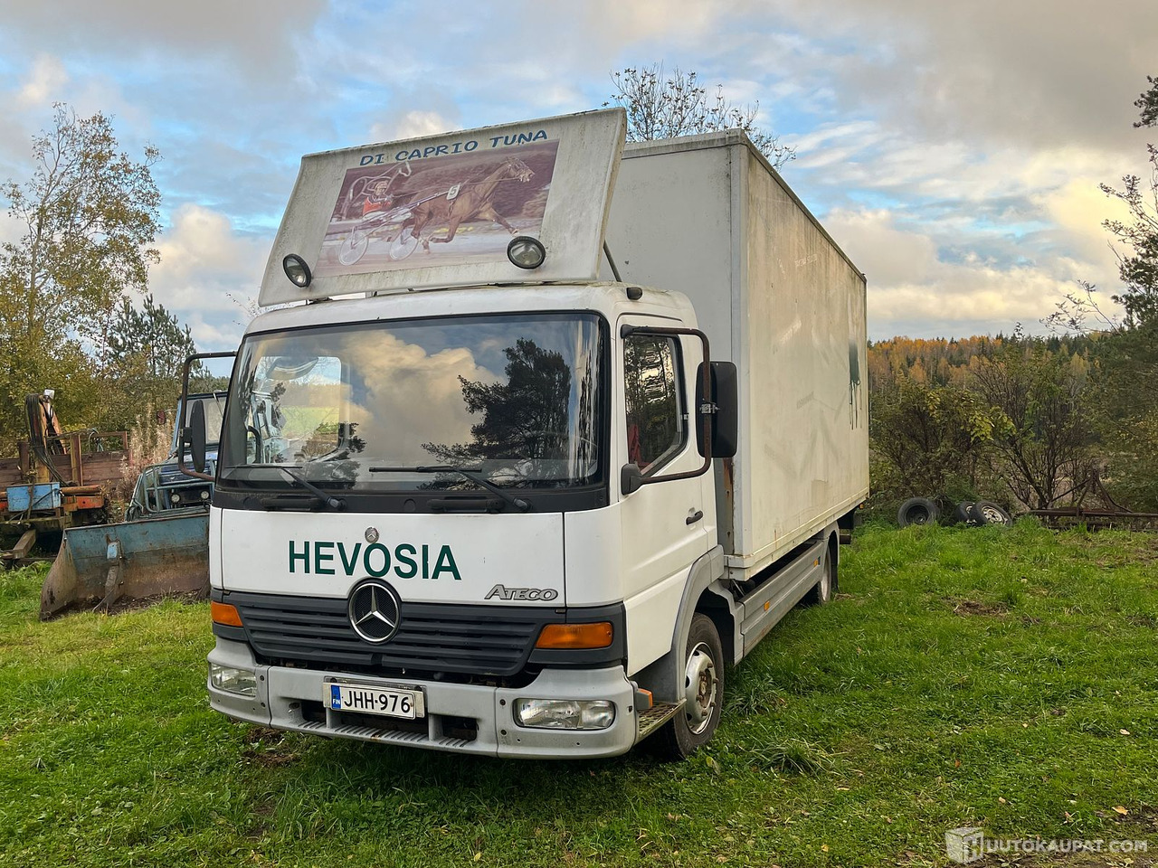 Mercedes-Benz Atego, hevoskuljetusauto, 2000, Inkoo - Lastbil: billede 3 Mercedes-Benz Atego, hevoskuljetusauto, 2000, Inkoo - Lastbil: billede 3