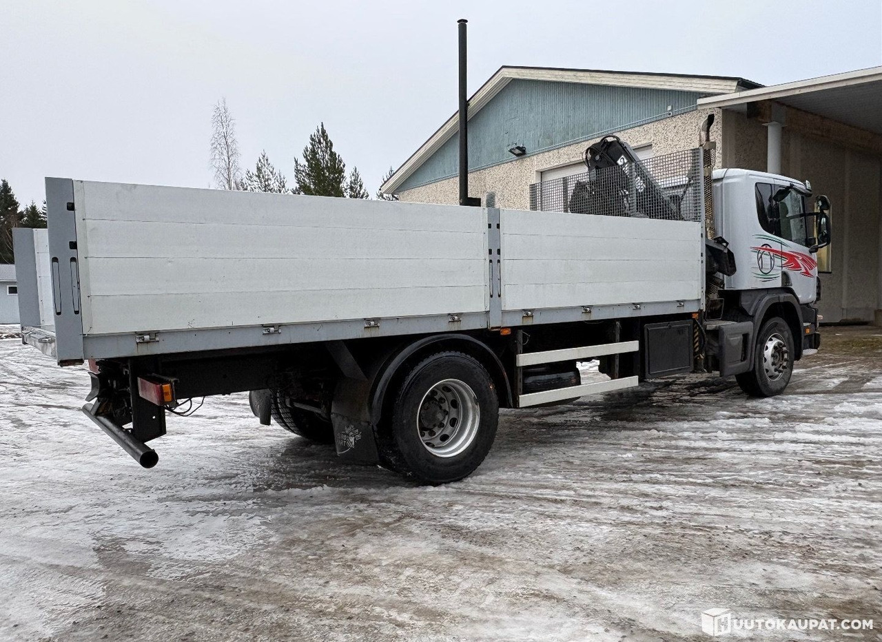 Scania G94 260 hp, 4x2, with HIAB crane and aluminium-sided flatbed, 2001, Kurikka - Lastbil med lad, Lastbil med kran: billede 4 Scania G94 260 hp, 4x2, with HIAB crane and aluminium-sided flatbed, 2001, Kurikka - Lastbil med lad, Lastbil med kran: billede 4