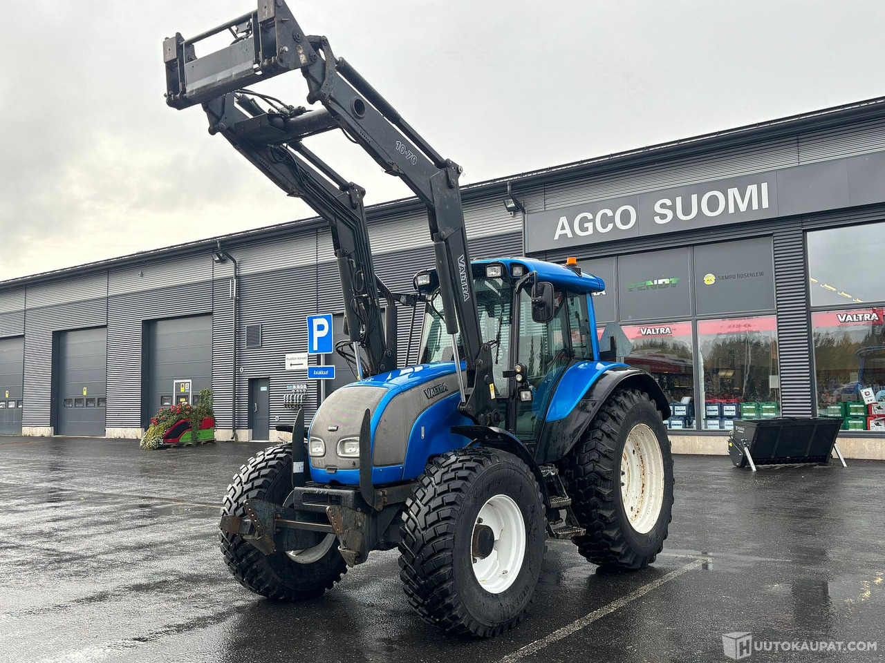 Valtra C120, 2004 traktori, Ajettu 6 500h. MTK25, Kempele - Traktor: billede 1 Valtra C120, 2004 traktori, Ajettu 6 500h. MTK25, Kempele - Traktor: billede 1