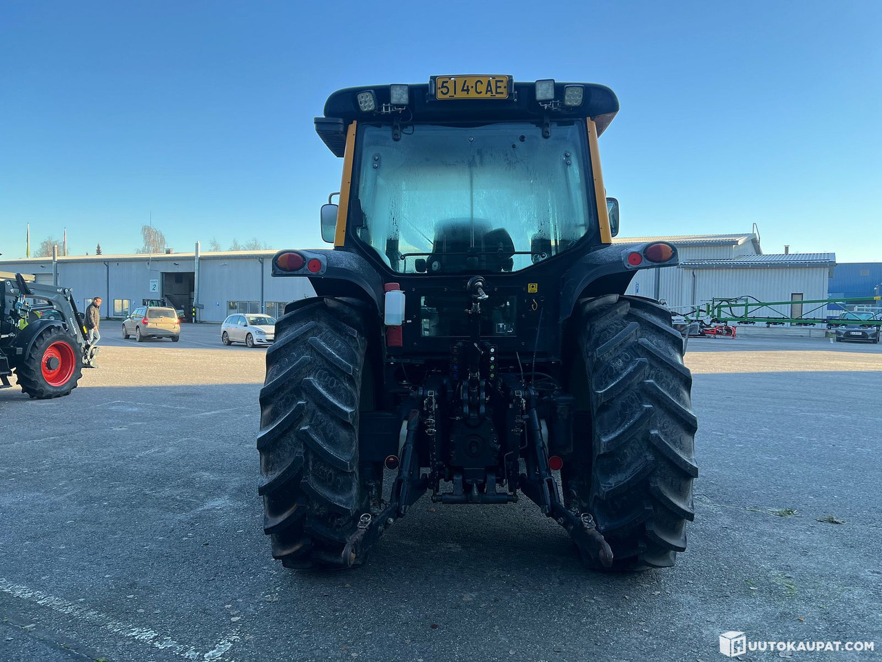 Valtra N92, tractor with loader, 5,120 h, 2010, Salo - Traktor: billede 4 Valtra N92, tractor with loader, 5,120 h, 2010, Salo - Traktor: billede 4