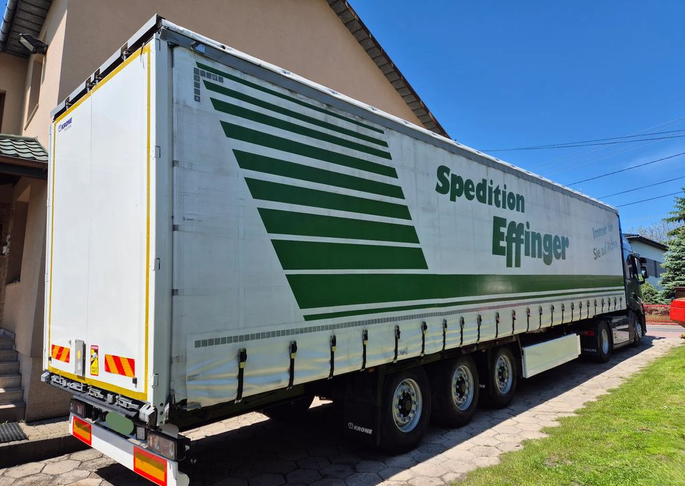 Krone BURTOWA BUDOWLANA VARIOS PÓŁMEGA 385/55 z Niemiec / ALUFELGI / stan bardzo dobry / PODNOSZONA OŚ I DACH / BPW firanka burto-firanka firana burtówka burto firanka - Gardintrailer: billede 1 Krone BURTOWA BUDOWLANA VARIOS PÓŁMEGA 385/55 z Niemiec / ALUFELGI / stan bardzo dobry / PODNOSZONA OŚ I DACH / BPW firanka burto-firanka firana burtówka burto firanka - Gardintrailer: billede 1