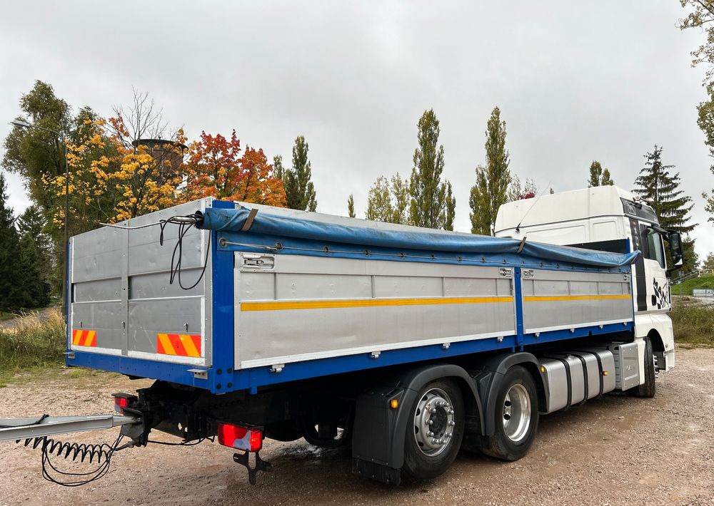 MAN TGX Tandem 1m burty TOP KOMPLET / ALUFELGI / zarejestrowany gotowy do pracy / przyczepa 18t / FULL OPCJA / 26.420 26.460 26.500 26.400 26.440 26.480 26.510 460 500 - Lastbil med lad: billede 3 MAN TGX Tandem 1m burty TOP KOMPLET / ALUFELGI / zarejestrowany gotowy do pracy / przyczepa 18t / FULL OPCJA / 26.420 26.460 26.500 26.400 26.440 26.480 26.510 460 500 - Lastbil med lad: billede 3