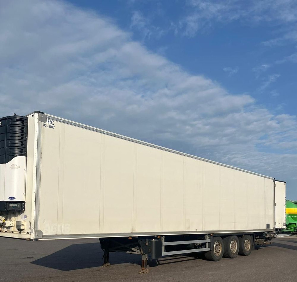 Schmitz Cargobull CARRIER MAXIMA 1300 / WINDA / DOPPEL STOCK / ŚCIANA GRODZIOWA / BELKI / PODNOSZONA OŚ / z Niemiec / TOP STAN 2011/ CARRIER CHŁODNIA CHLODNIA LODÓWKA PODWÓJNY ZAŁADUNEK PIĘTROWA - Kølevogn sættevogn: billede 2 Schmitz Cargobull CARRIER MAXIMA 1300 / WINDA / DOPPEL STOCK / ŚCIANA GRODZIOWA / BELKI / PODNOSZONA OŚ / z Niemiec / TOP STAN 2011/ CARRIER CHŁODNIA CHLODNIA LODÓWKA PODWÓJNY ZAŁADUNEK PIĘTROWA - Kølevogn sættevogn: billede 2