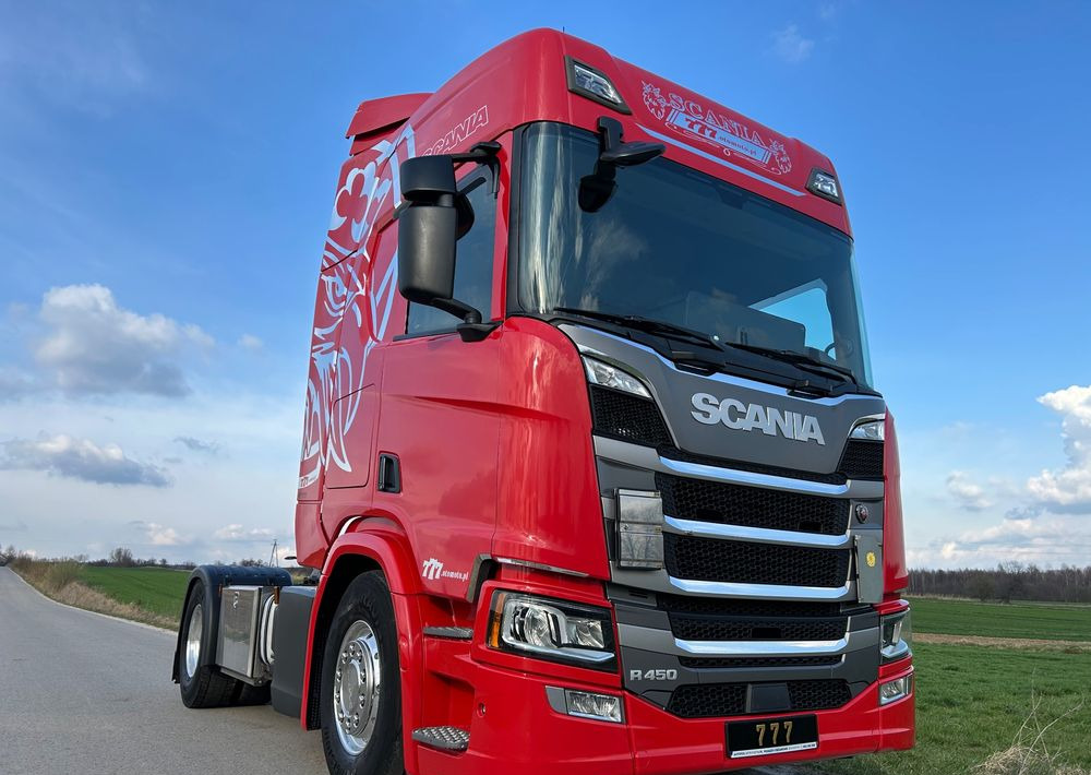 Scania R450 FULL ADR RETARDER ALUFELGI z Niemiec od jedynego właściciela ! HYDRAULIKA spod beczki spożywczej ! / do wywrotu ruchomej podłogi beczki TOP TOP TOP OKAZJA - Trækker: billede 2 Scania R450 FULL ADR RETARDER ALUFELGI z Niemiec od jedynego właściciela ! HYDRAULIKA spod beczki spożywczej ! / do wywrotu ruchomej podłogi beczki TOP TOP TOP OKAZJA - Trækker: billede 2