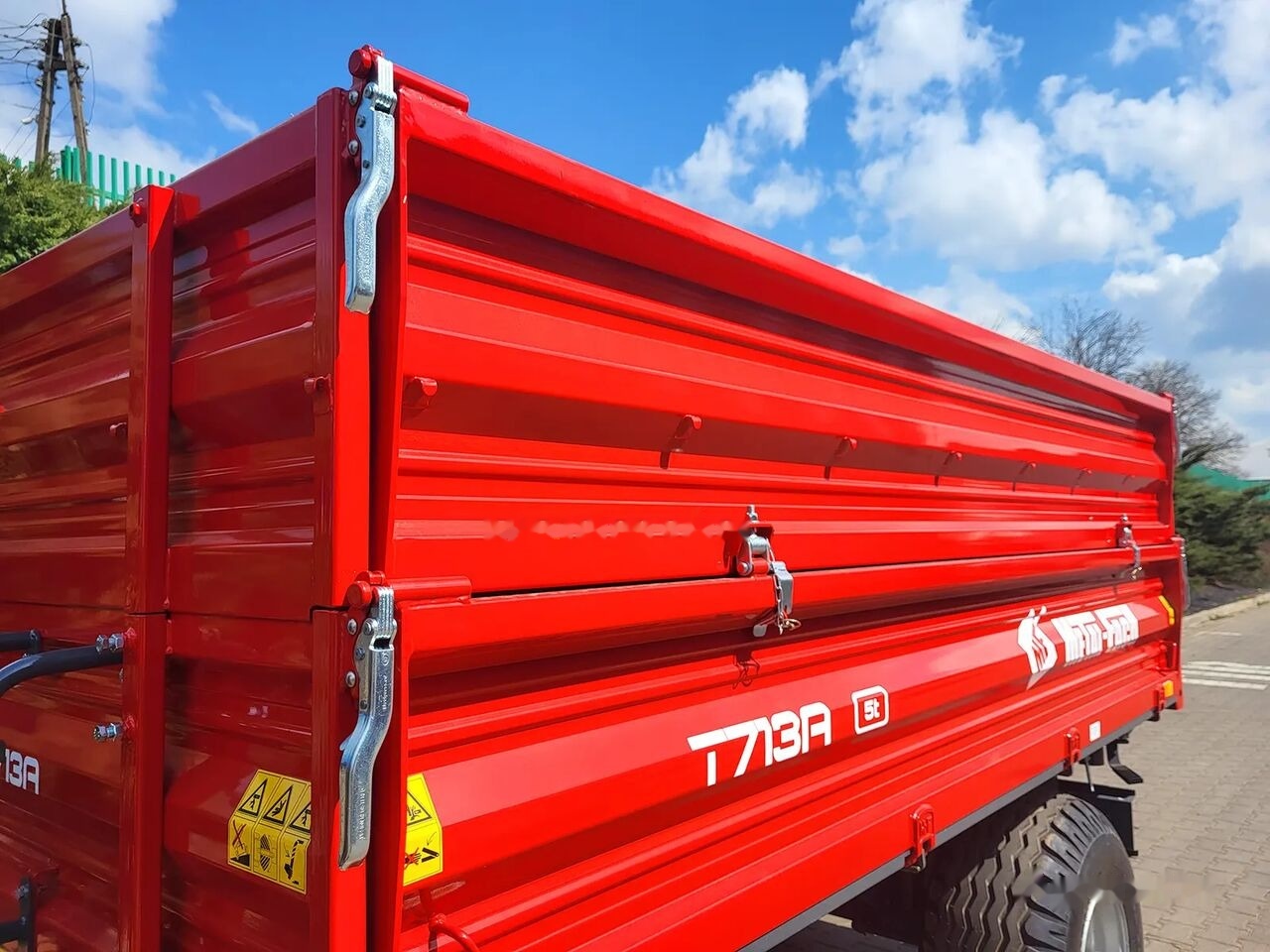 Metal-Fach T703A/3 – 5t - Landbrugs tipvogn: billede 2 Metal-Fach T703A/3 – 5t - Landbrugs tipvogn: billede 2