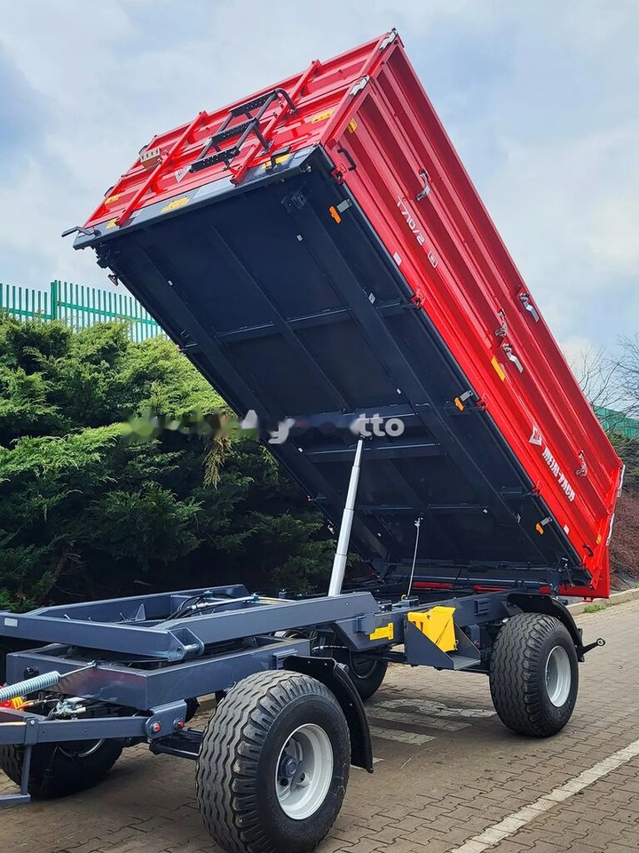 Metal-Fach T710/2 – 8t dwuosiowa - Landbrugs tipvogn: billede 4 Metal-Fach T710/2 – 8t dwuosiowa - Landbrugs tipvogn: billede 4