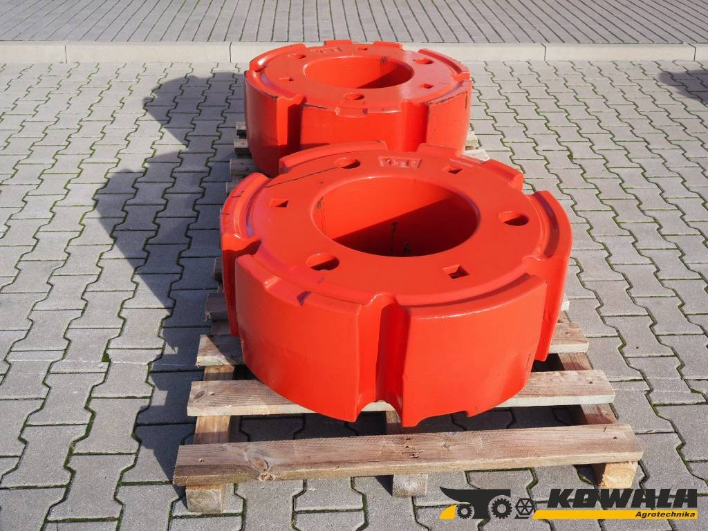 Claas, Fendt - wheel weights, 1000 kg - Vægtklods: billede 1 Claas, Fendt - wheel weights, 1000 kg - Vægtklods: billede 1