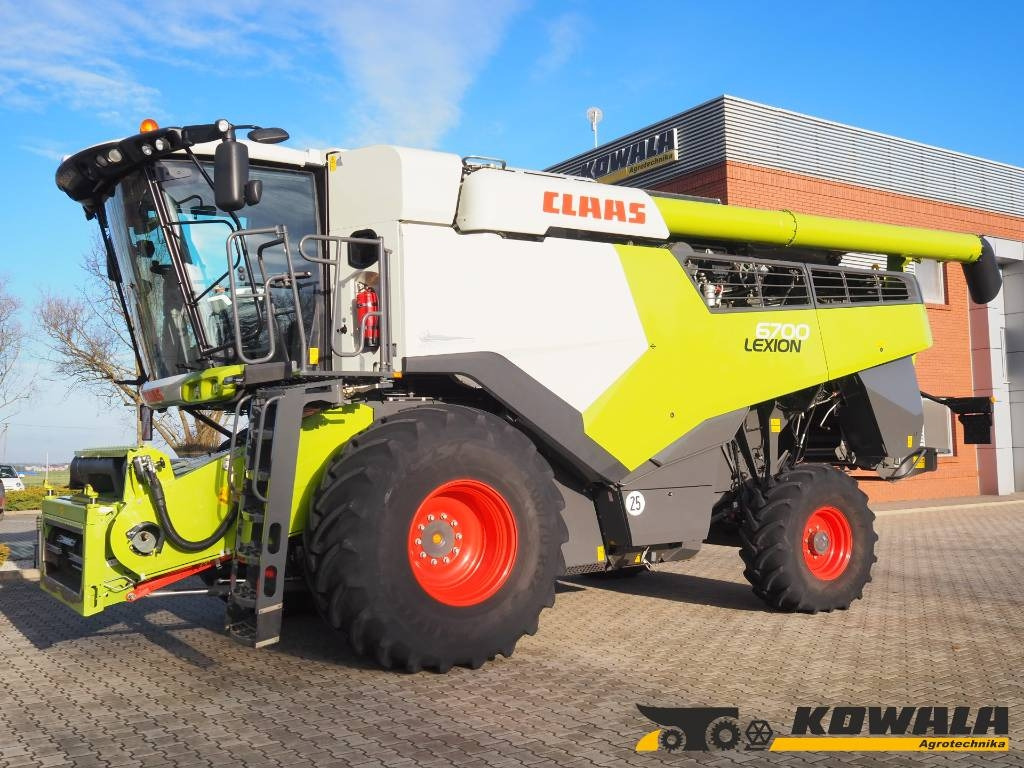 Claas Lexion 6700 + V930 - Mejetærsker: billede 1 Claas Lexion 6700 + V930 - Mejetærsker: billede 1