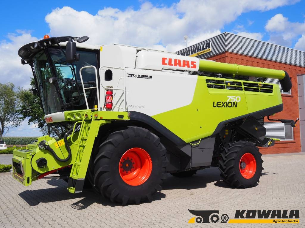Claas Lexion 750 GPS + V770 - Mejetærsker: billede 1 Claas Lexion 750 GPS + V770 - Mejetærsker: billede 1