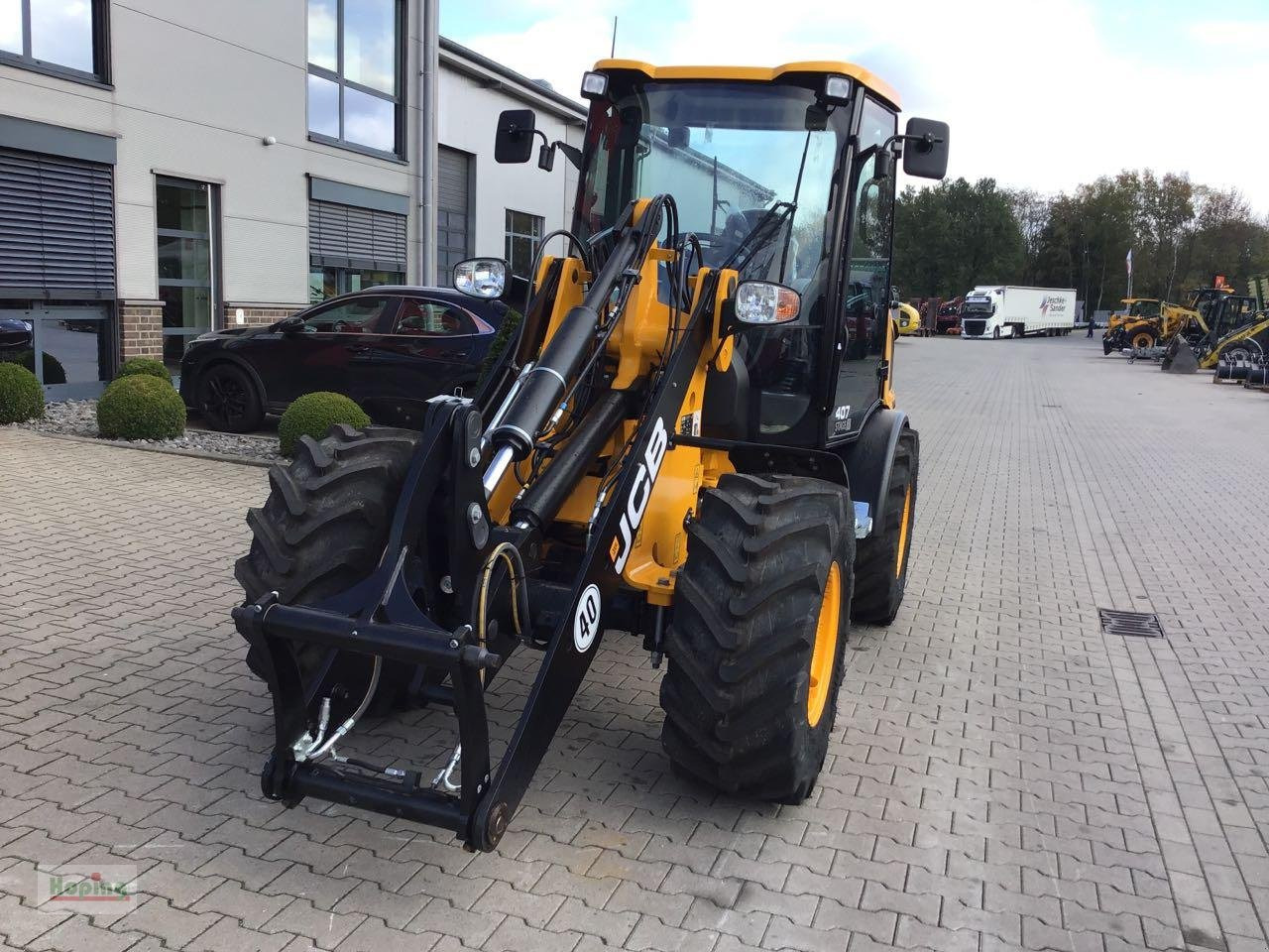 JCB 407 (35 km/h) - Gummihjulslæsser: billede 2 JCB 407 (35 km/h) - Gummihjulslæsser: billede 2