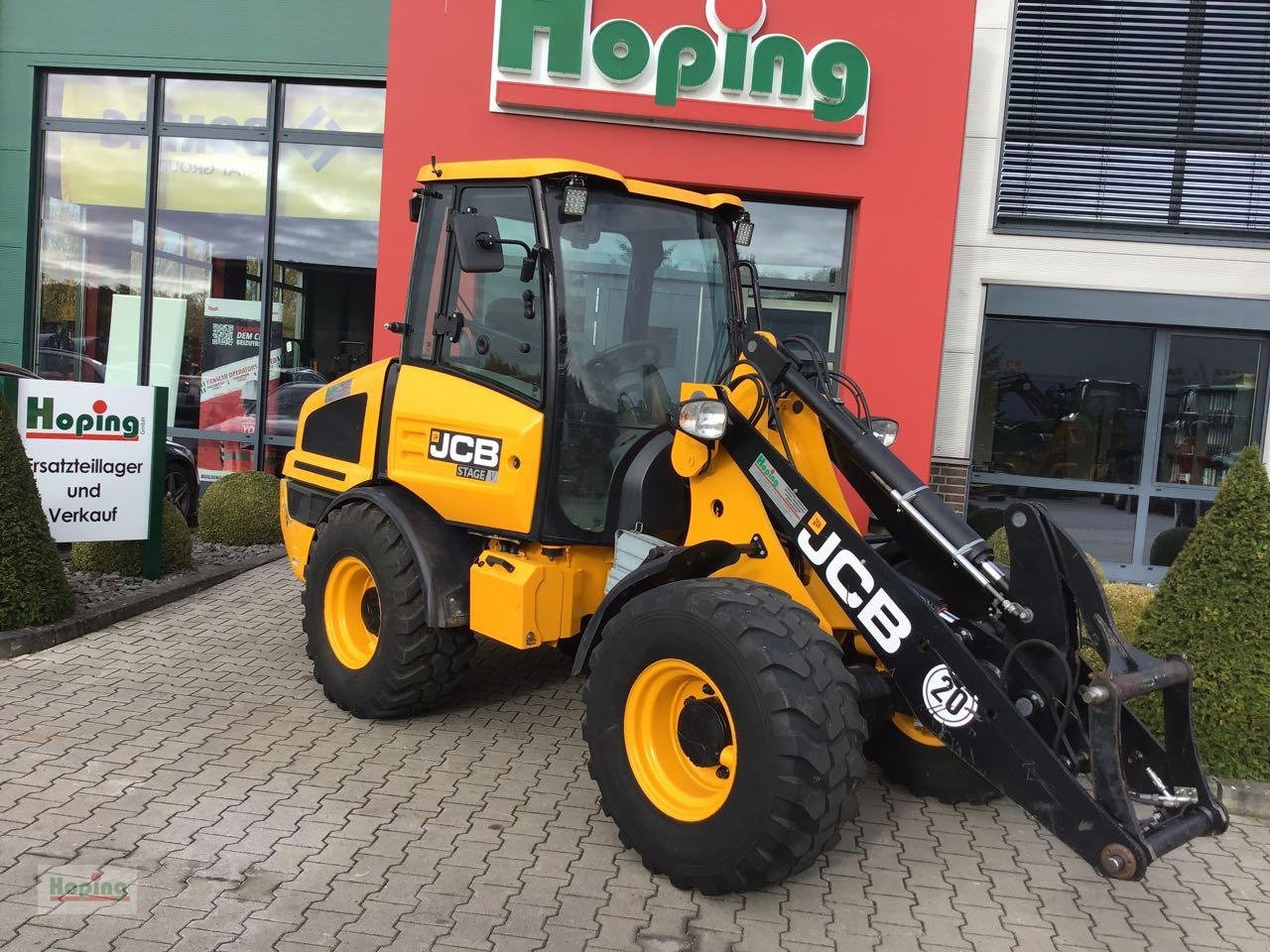 JCB 407 - Gummihjulslæsser: billede 1 JCB 407 - Gummihjulslæsser: billede 1