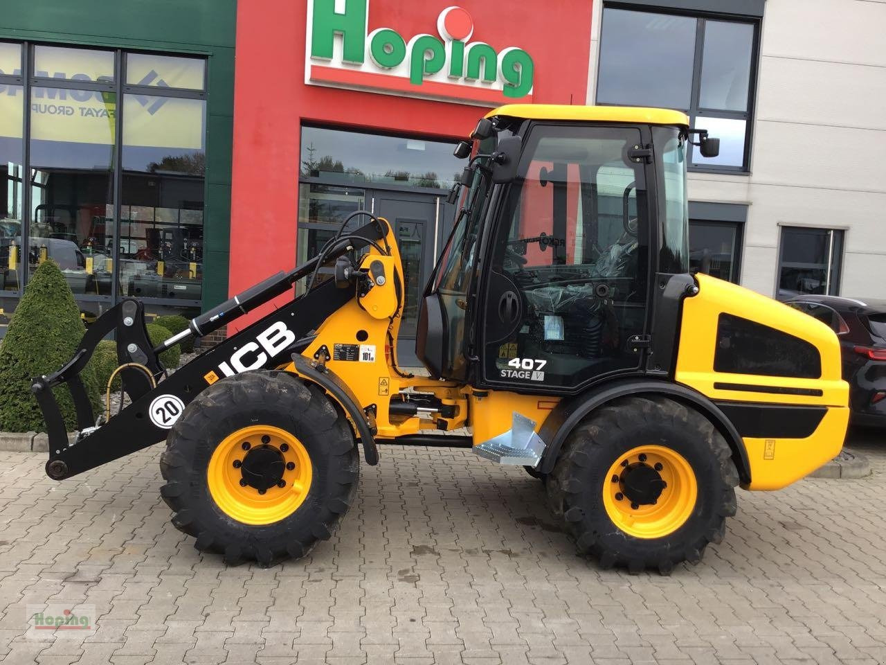 JCB 407 - Gummihjulslæsser: billede 1 JCB 407 - Gummihjulslæsser: billede 1