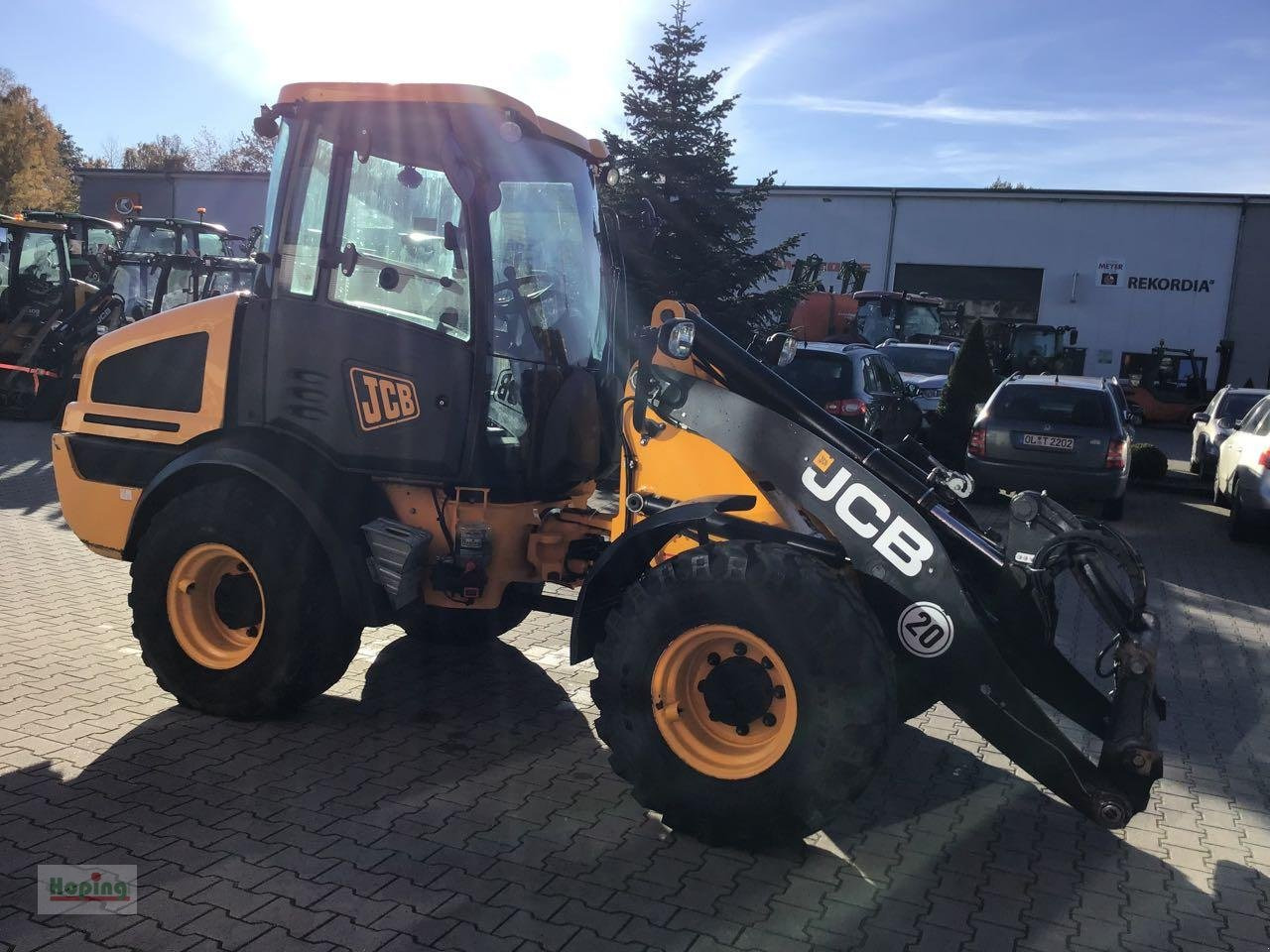 JCB 409 - Gummihjulslæsser: billede 4 JCB 409 - Gummihjulslæsser: billede 4