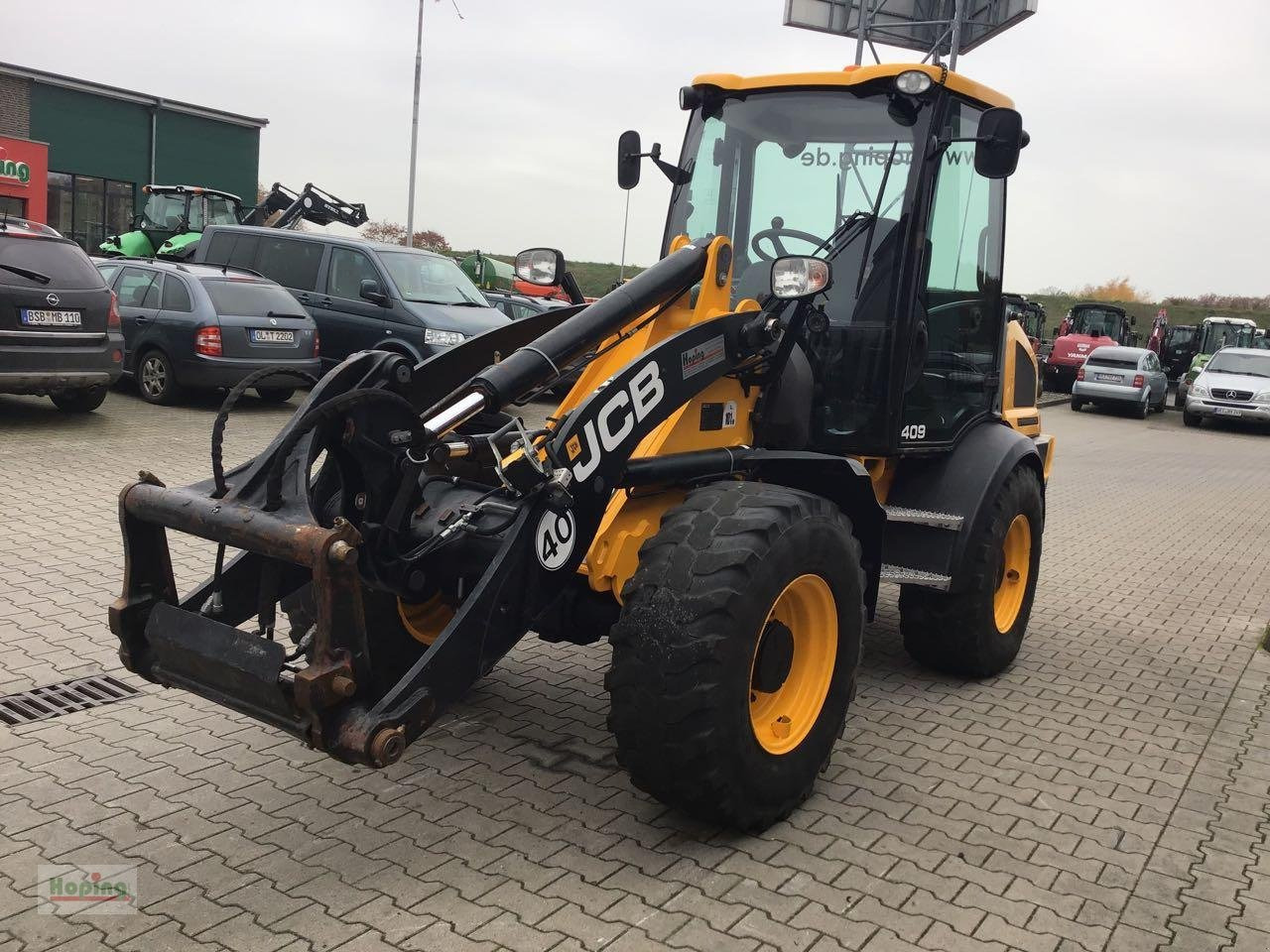 JCB 409 - Gummihjulslæsser: billede 4 JCB 409 - Gummihjulslæsser: billede 4