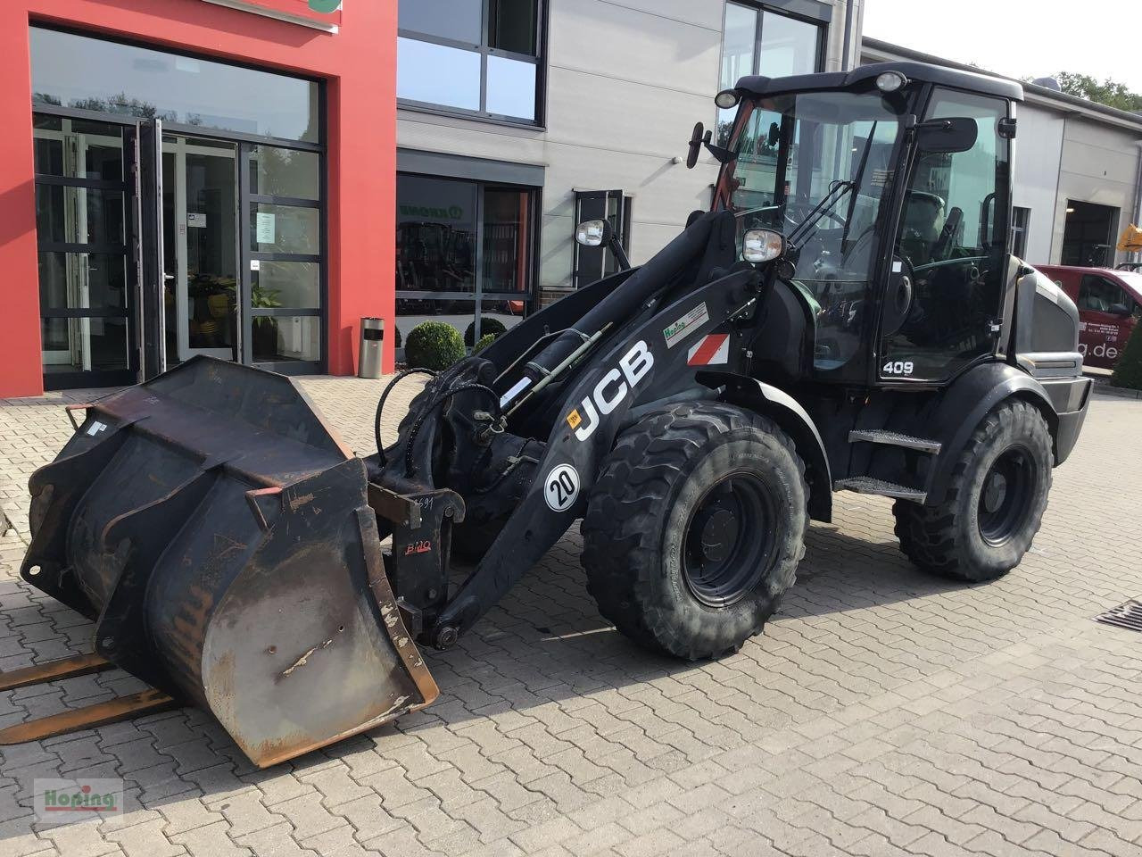 JCB 409 - Gummihjulslæsser: billede 2 JCB 409 - Gummihjulslæsser: billede 2