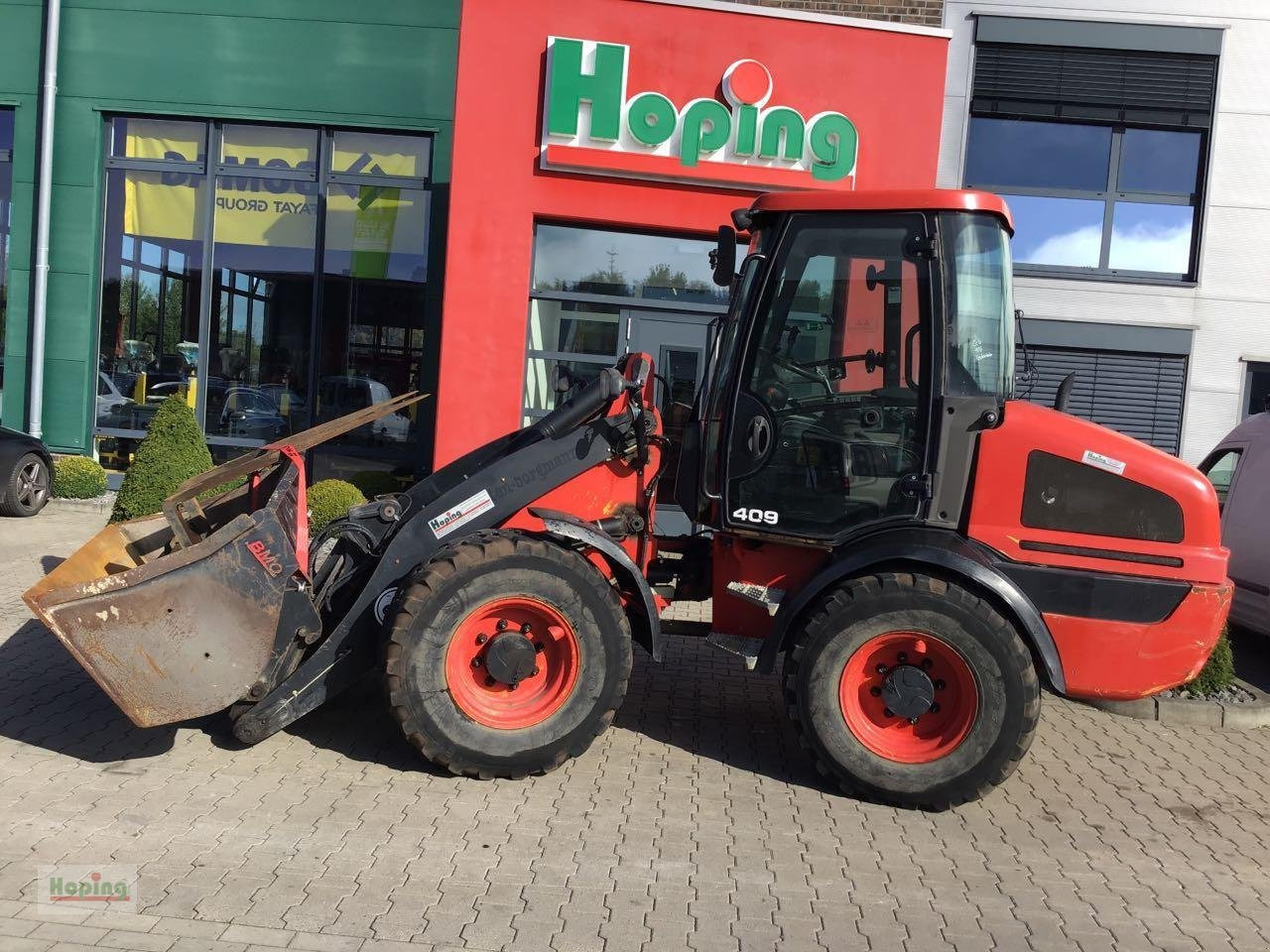 JCB 409 - Gummihjulslæsser: billede 1 JCB 409 - Gummihjulslæsser: billede 1