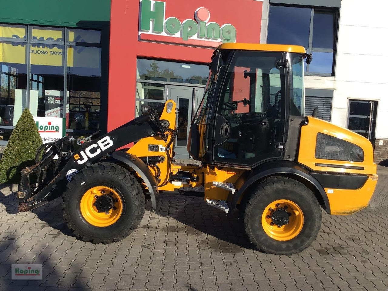 JCB 409 - Gummihjulslæsser: billede 1 JCB 409 - Gummihjulslæsser: billede 1