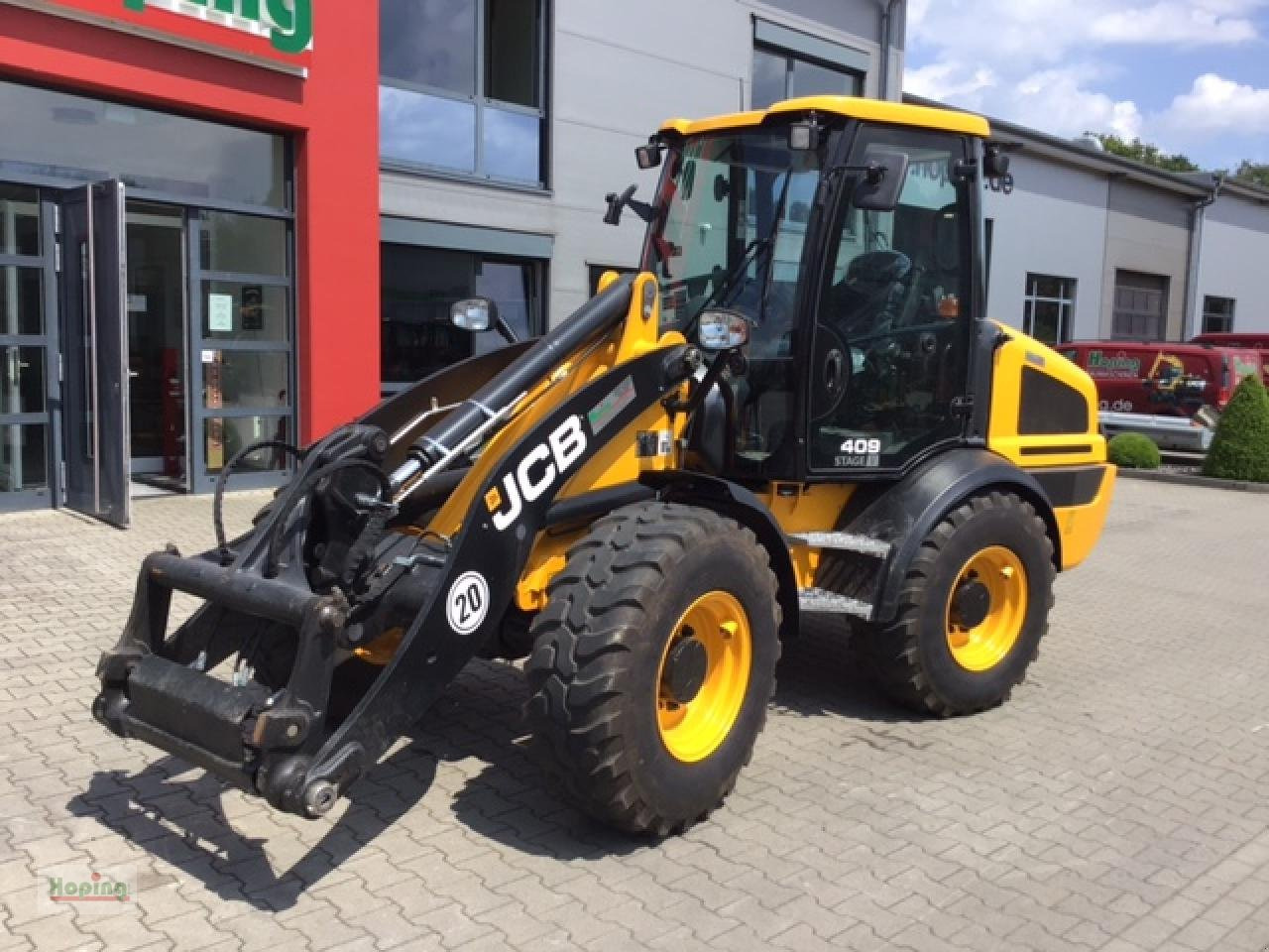 JCB 409 - Gummihjulslæsser: billede 2 JCB 409 - Gummihjulslæsser: billede 2