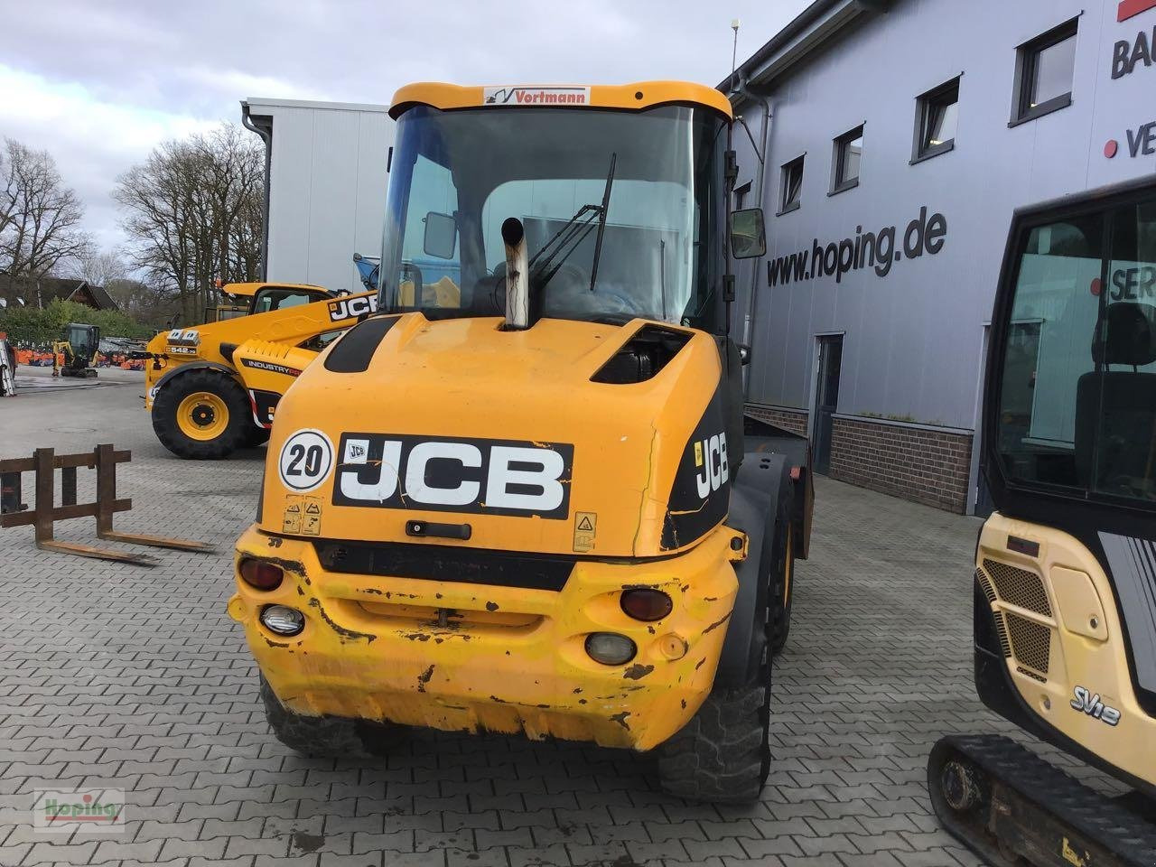 JCB 409 - Gummihjulslæsser: billede 4 JCB 409 - Gummihjulslæsser: billede 4