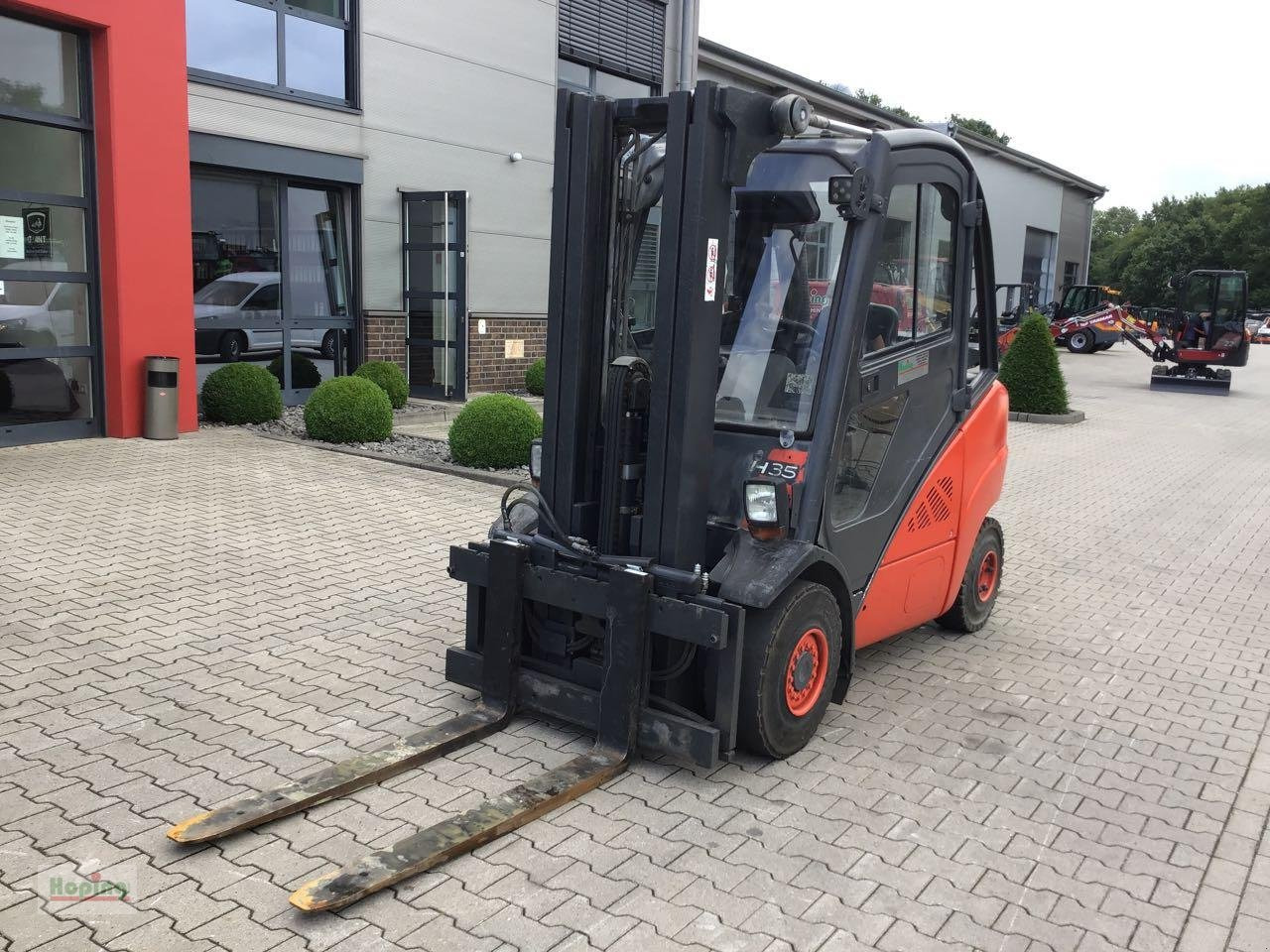Linde H35D-01 - Diesel gaffeltruck: billede 2 Linde H35D-01 - Diesel gaffeltruck: billede 2