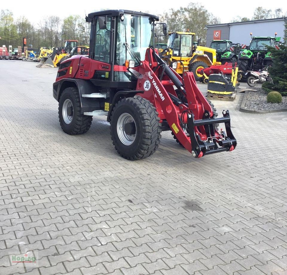 Yanmar V100 Advanc 36km/h - Gummihjulslæsser: billede 5 Yanmar V100 Advanc 36km/h - Gummihjulslæsser: billede 5