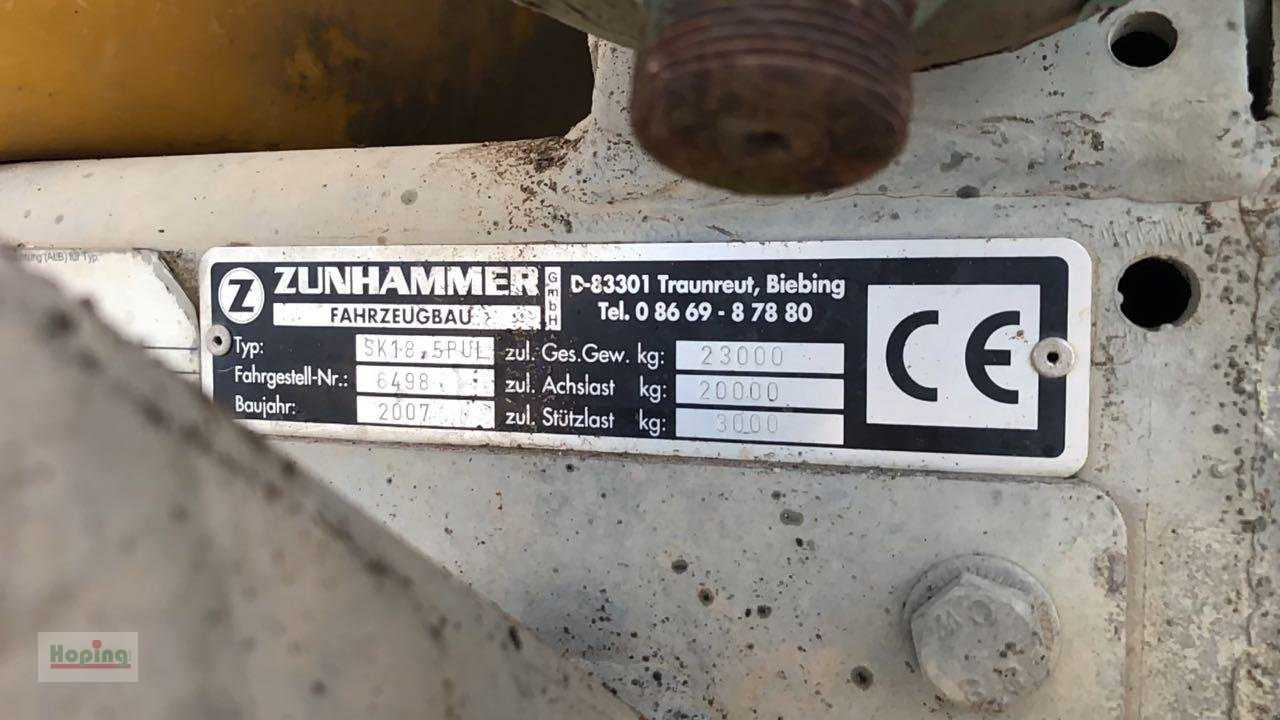 Zunhammer Pumptankwagen - Gyllevogn: billede 5 Zunhammer Pumptankwagen - Gyllevogn: billede 5