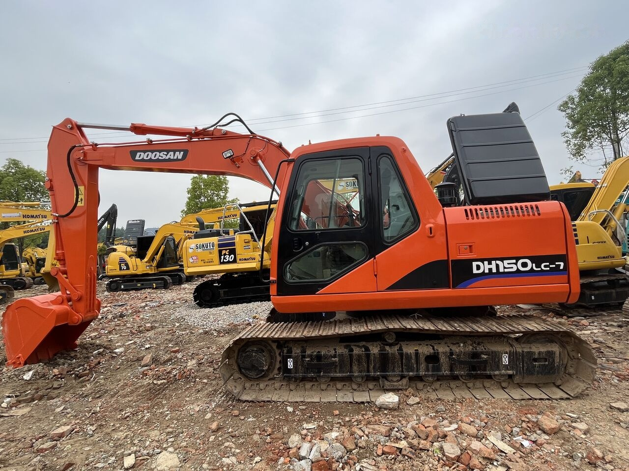 Doosan DH150LC-7 - Bæltegravemaskine: billede 5 Doosan DH150LC-7 - Bæltegravemaskine: billede 5