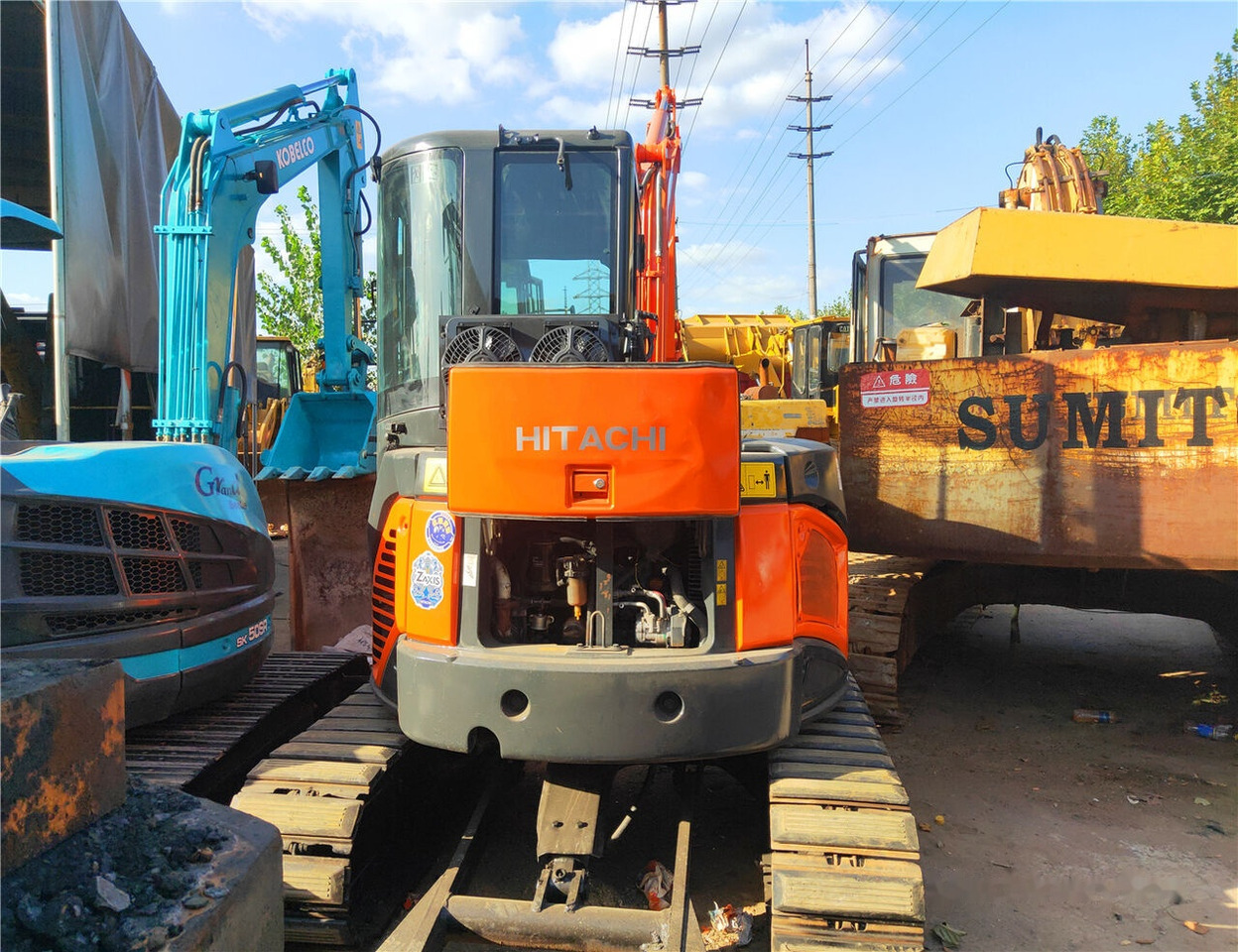 Minigravemaskine Hitachi ZX55UR: billede 6