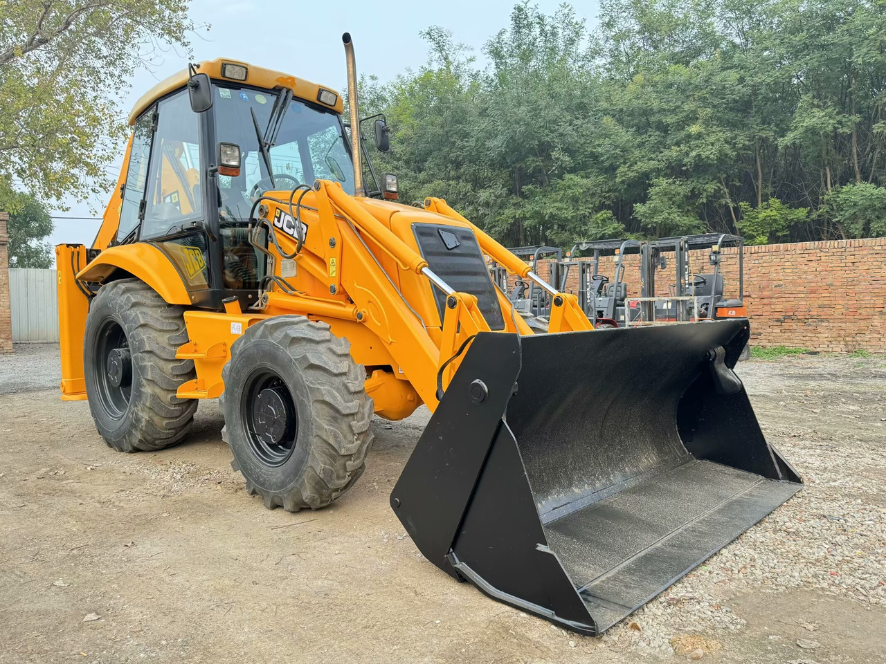 JCB 3CX - Gravelæssemaskine: billede 1 JCB 3CX - Gravelæssemaskine: billede 1