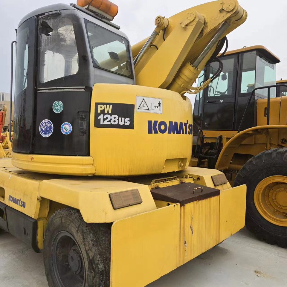 KOMATSU PC128US - Hjulgravemaskine: billede 4 KOMATSU PC128US - Hjulgravemaskine: billede 4