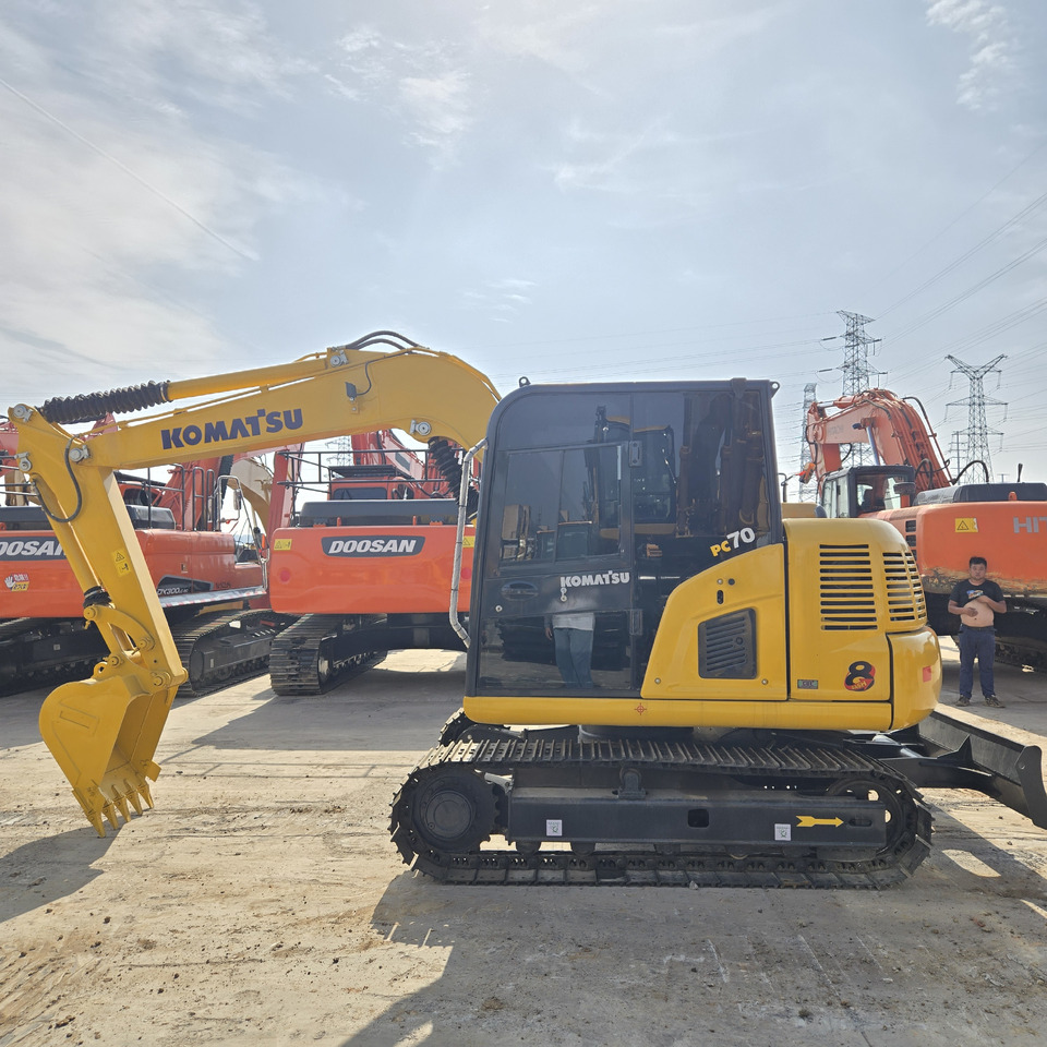 KOMATSU PC70-8 - Minigravemaskine: billede 4 KOMATSU PC70-8 - Minigravemaskine: billede 4