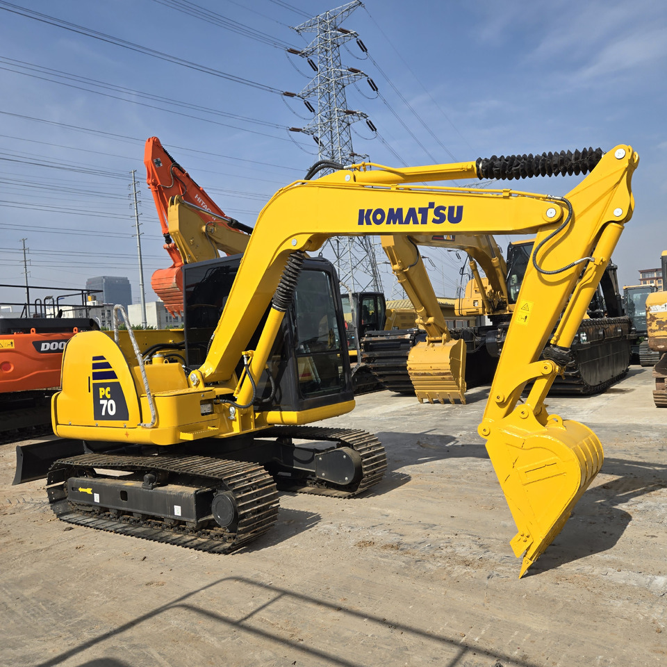 KOMATSU PC70-8 - Minigravemaskine: billede 1 KOMATSU PC70-8 - Minigravemaskine: billede 1