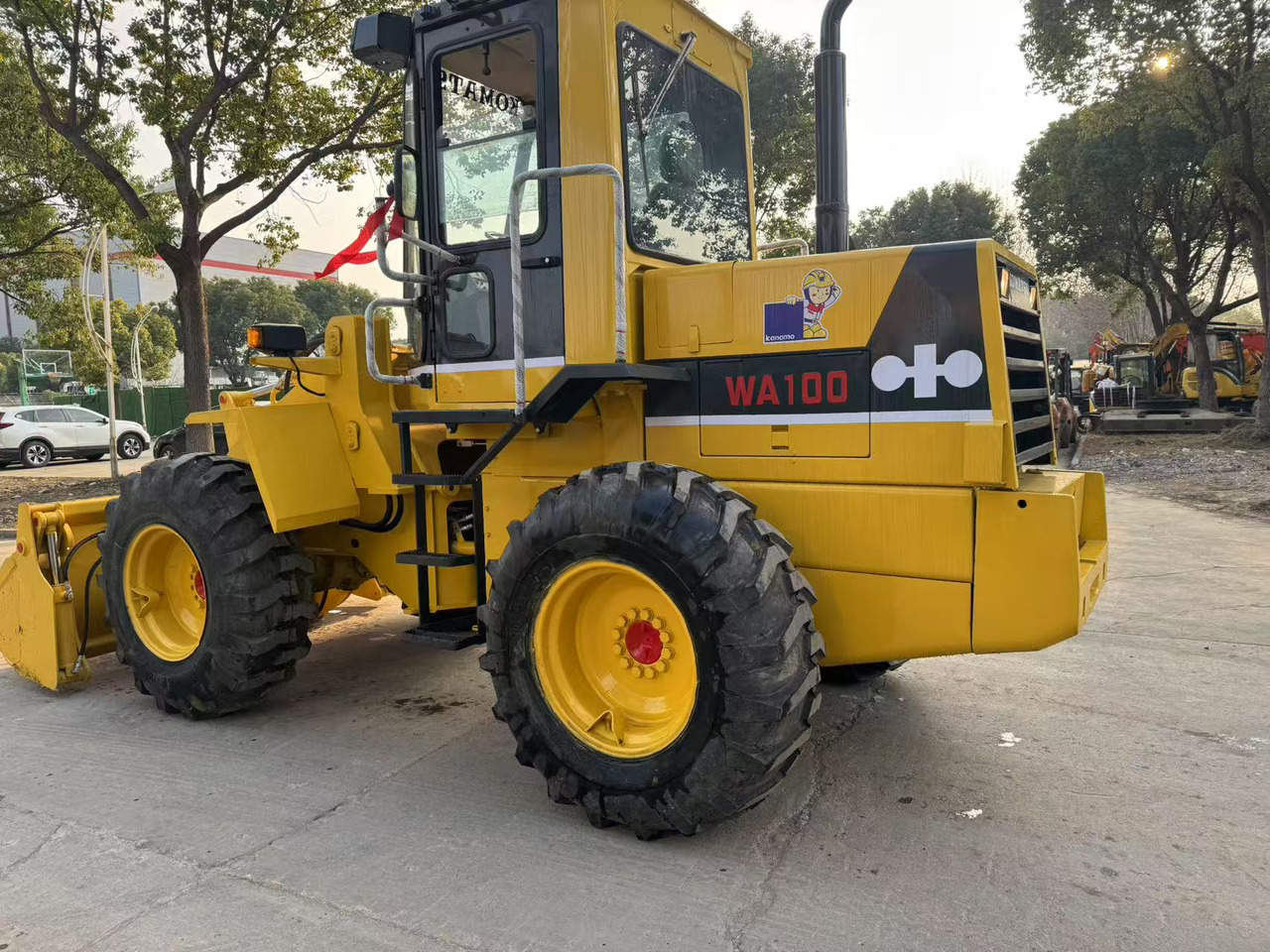 KOMATSU WA100-1 - Gummihjulslæsser: billede 5 KOMATSU WA100-1 - Gummihjulslæsser: billede 5
