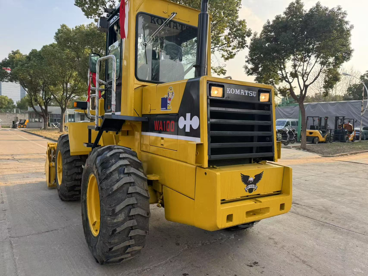 KOMATSU WA100-1 - Gummihjulslæsser: billede 2 KOMATSU WA100-1 - Gummihjulslæsser: billede 2