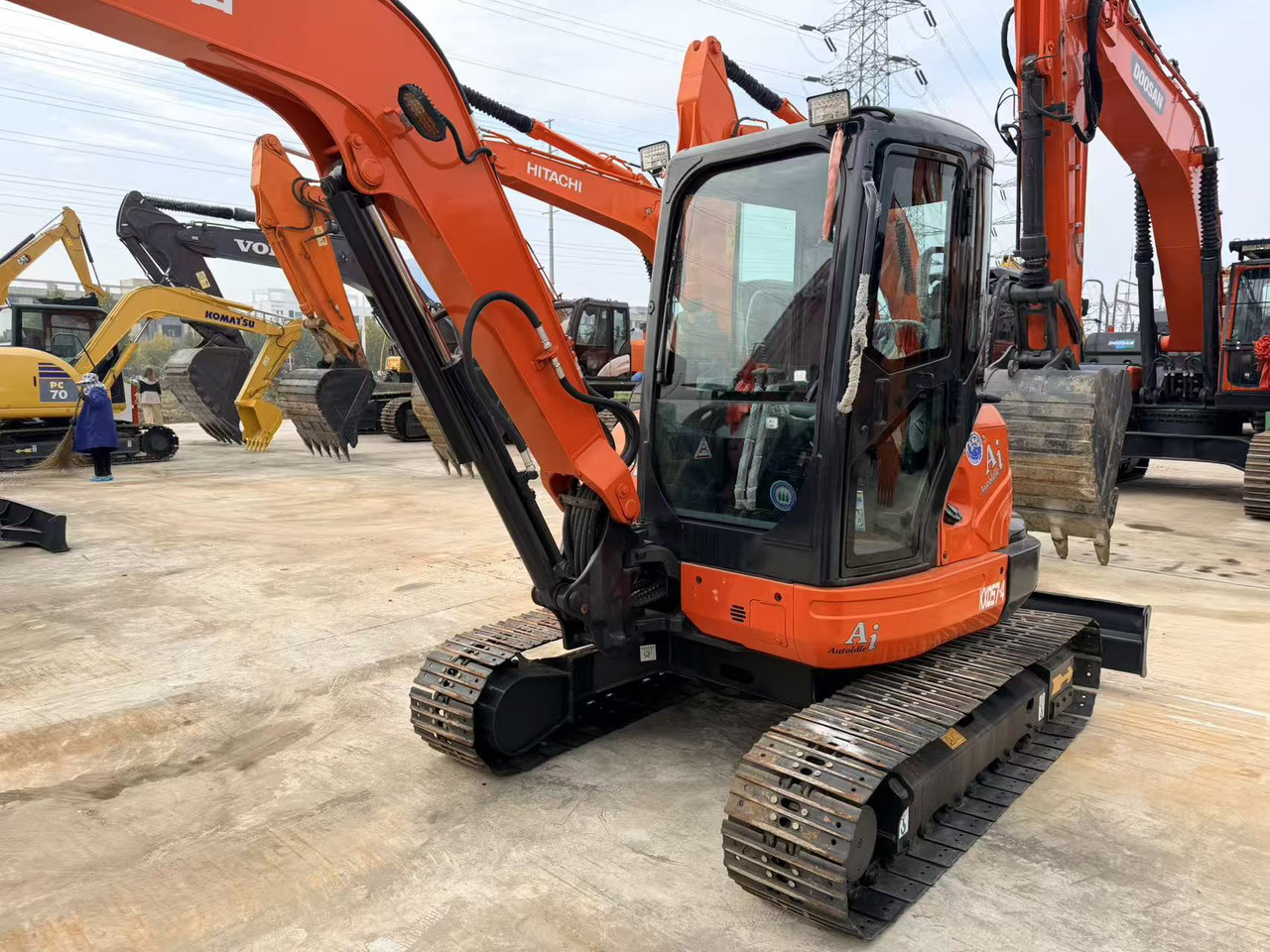 Minigravemaskine KUBOTA KX057-4: billede 7