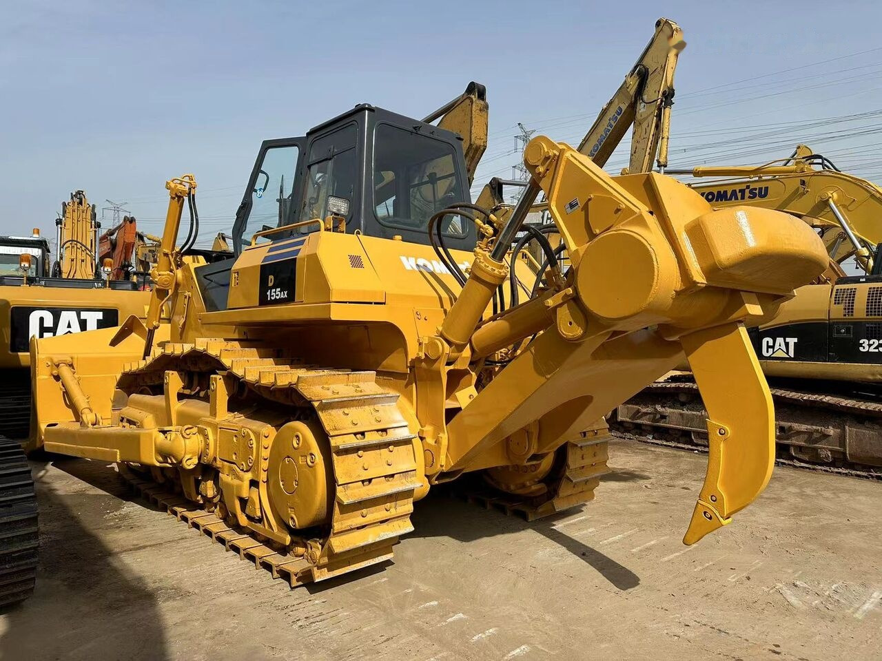 Komatsu D155A-5 - Bulldozer: billede 2 Komatsu D155A-5 - Bulldozer: billede 2